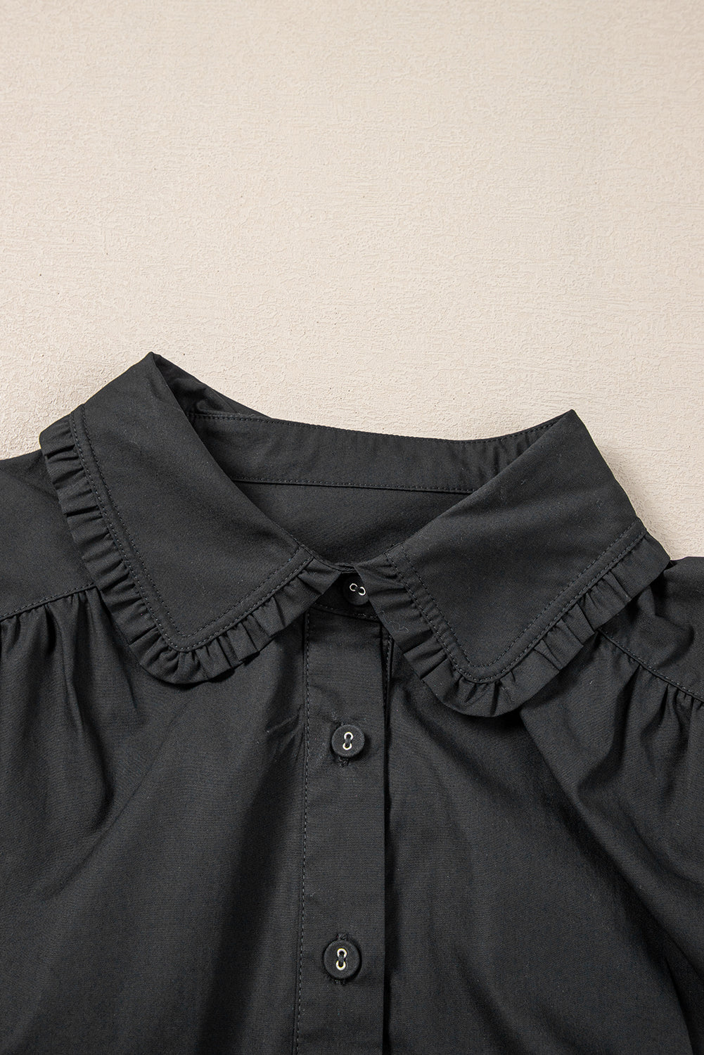 Black Button Down Shirt Dress