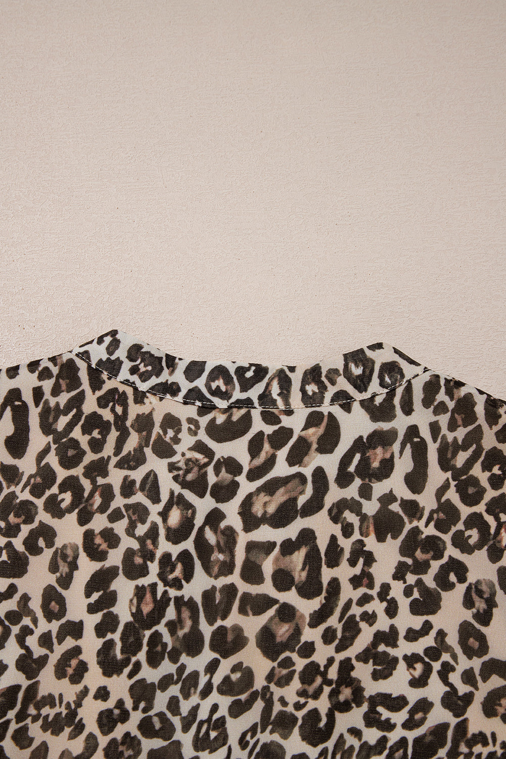 Leopard Print Swing Dress