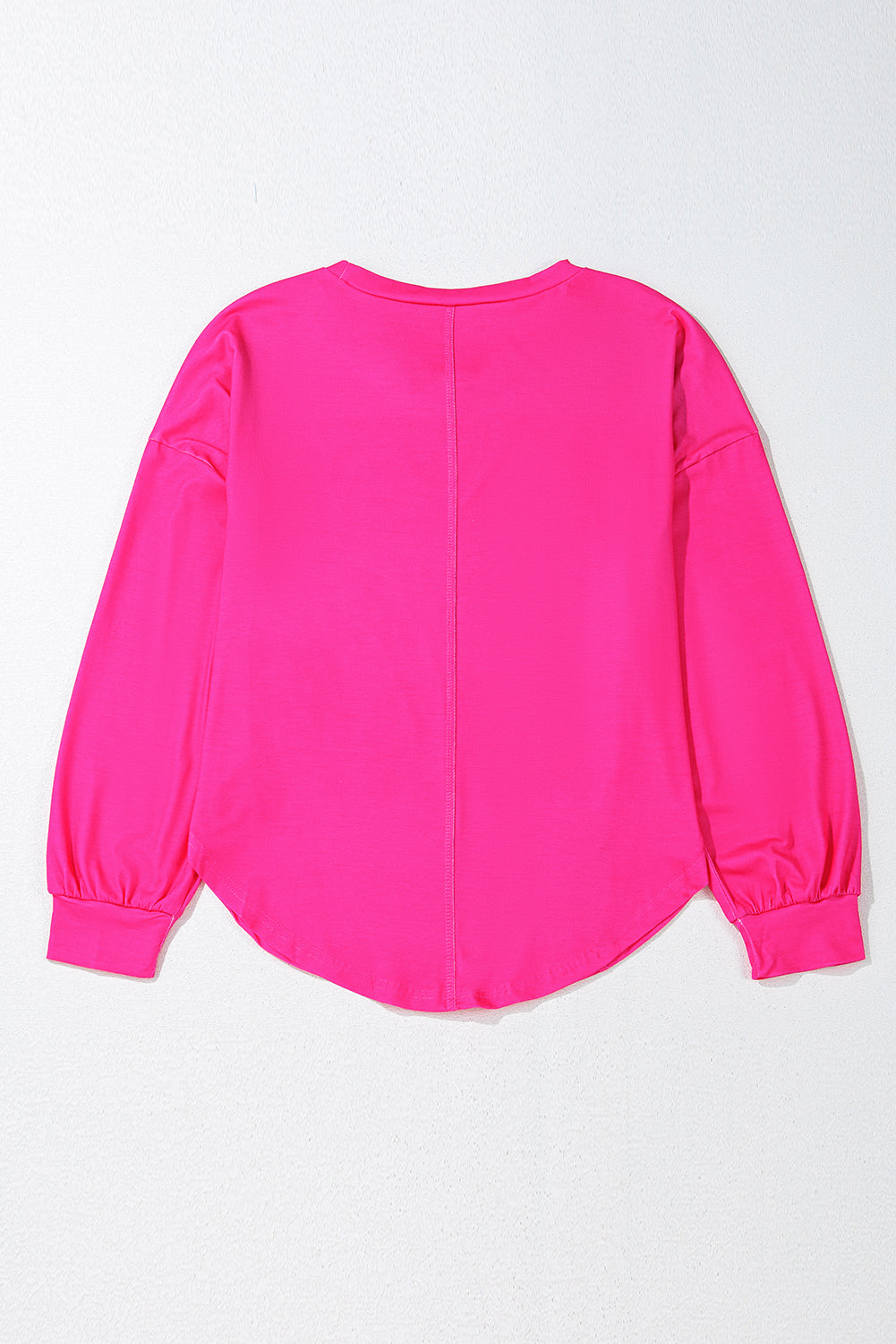 Pink and Green Colorblock Top