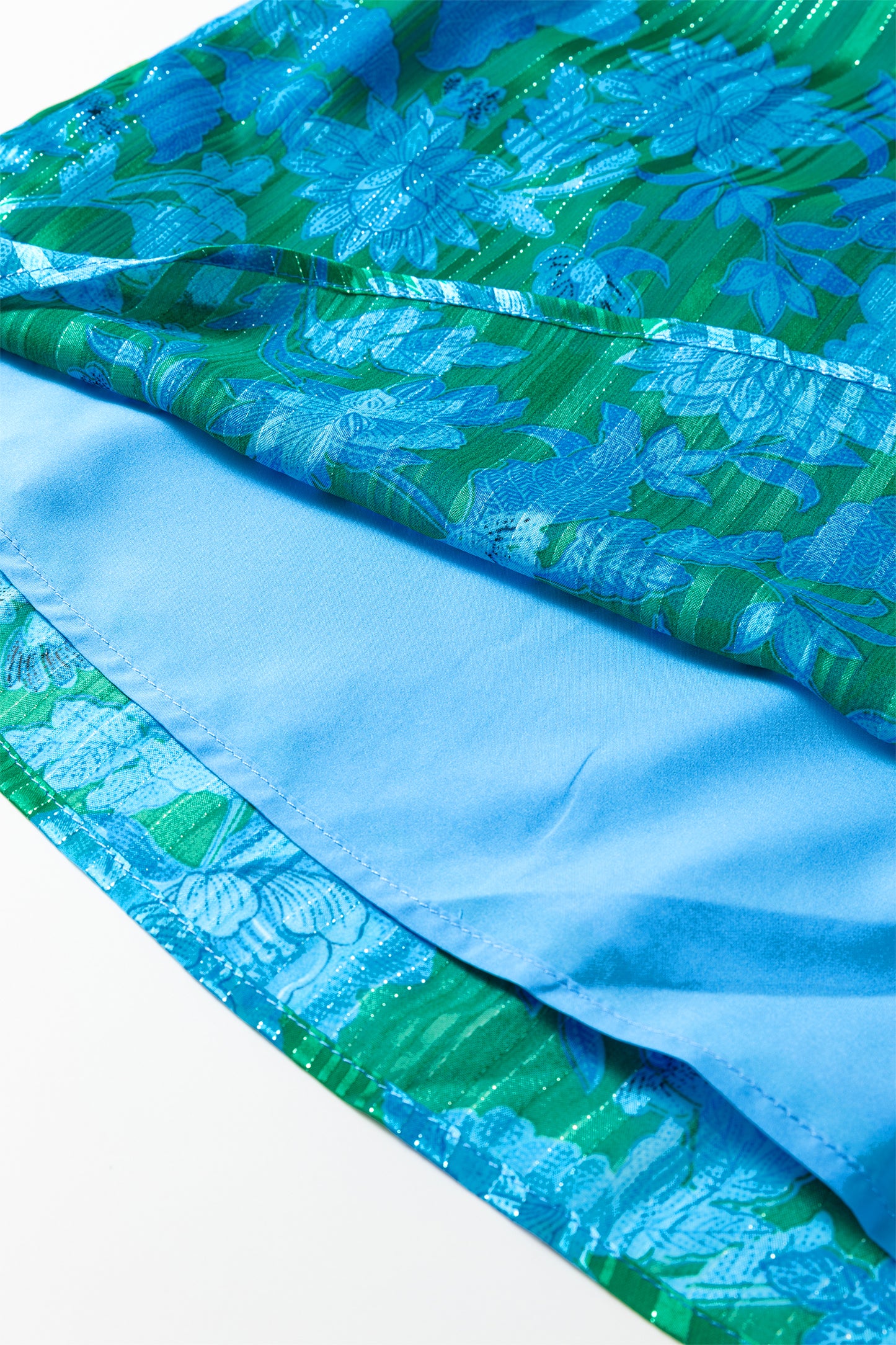 Floral Ruffled Sleeve Blouse