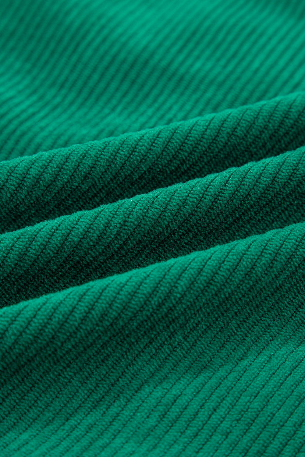 Merry Every Thing Corded Letter Sweatshirt in Green