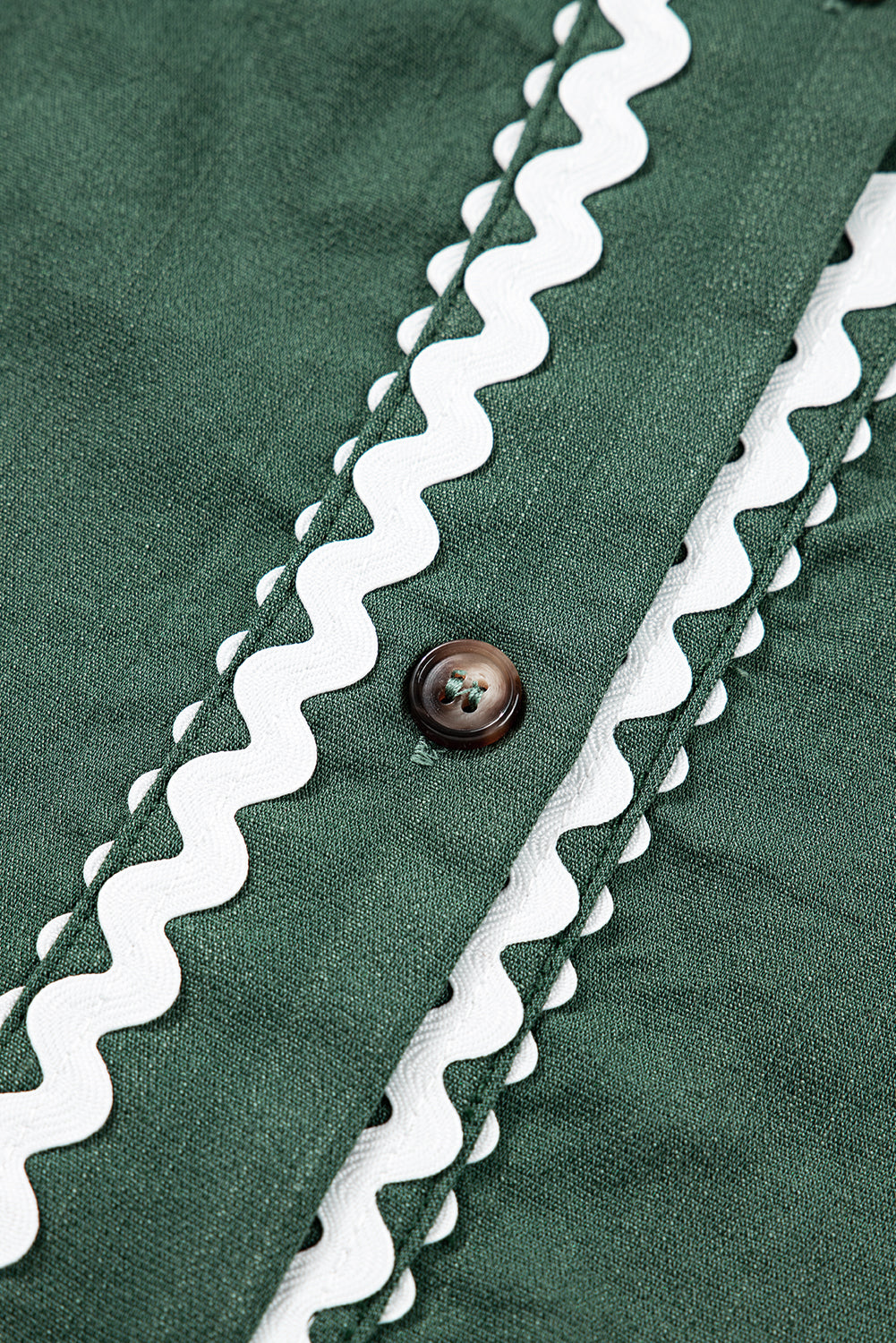 Canton Ricrac Trim Shift Dress
