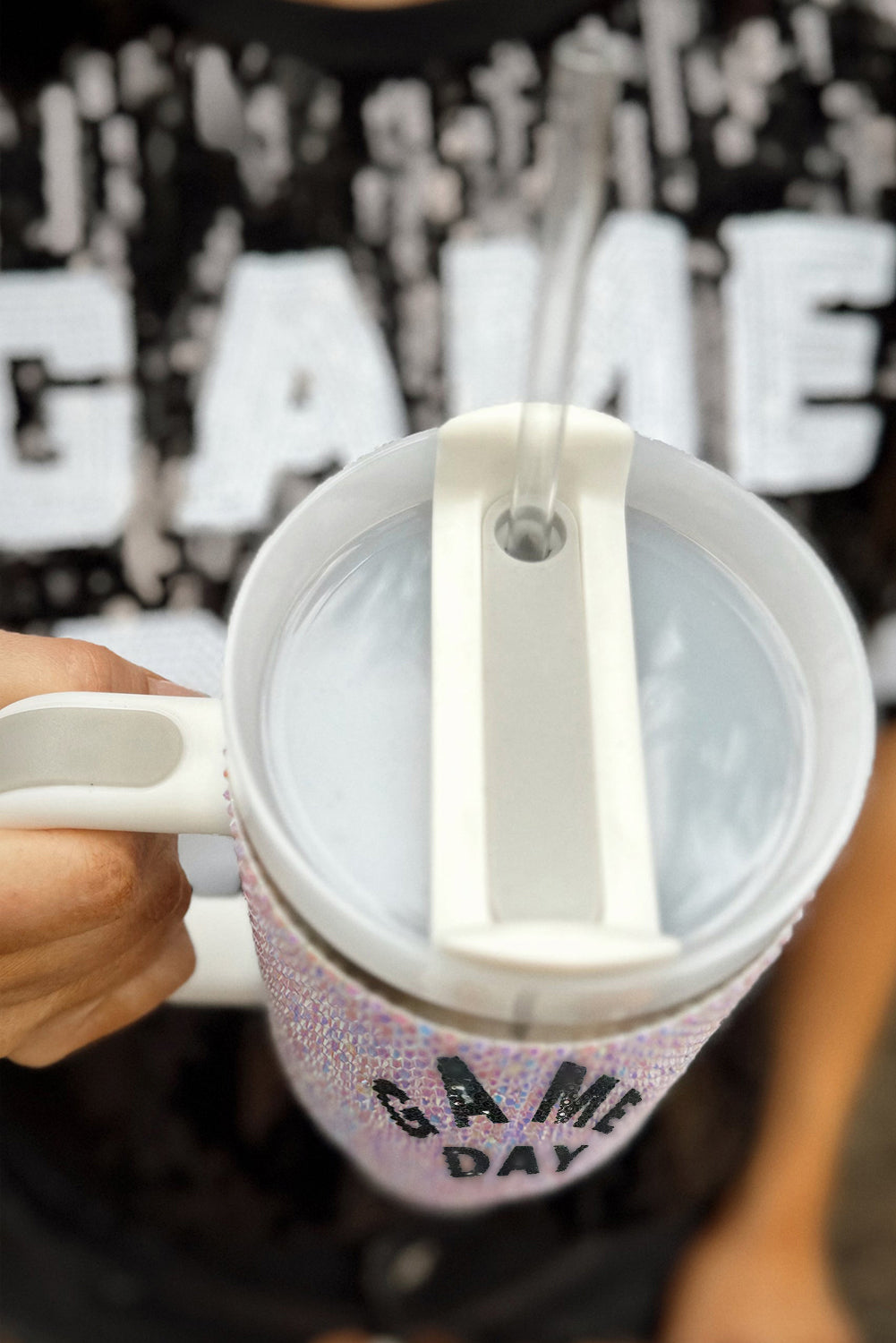 GAME DAY Rhinestone Tumbler 40oz