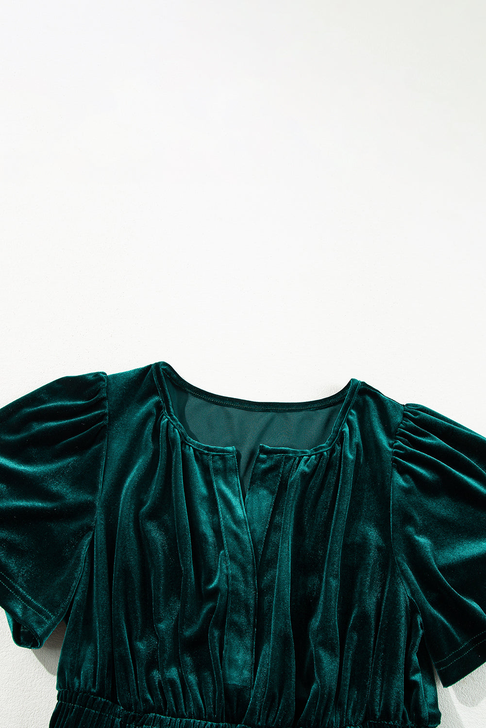 Evergreen Velvet Maxi Dress