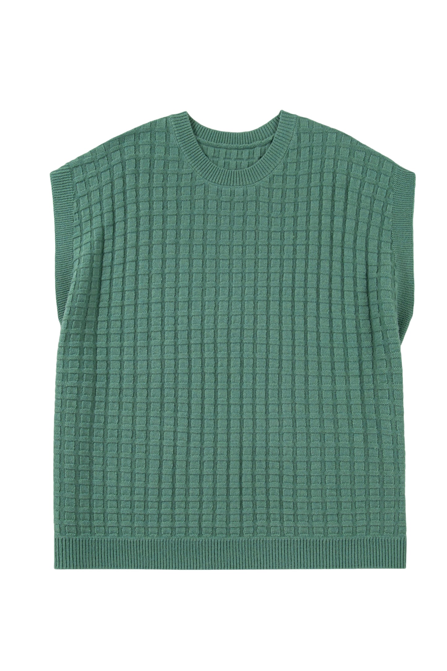 Mist Green Sweater in Plus Size