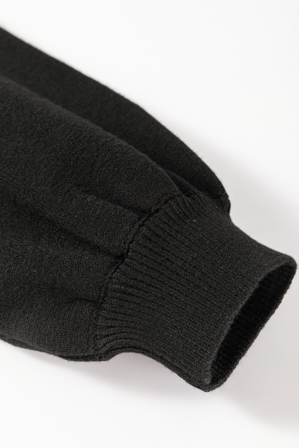 Black Tinsel Merry & Bright Plus Size Sweater