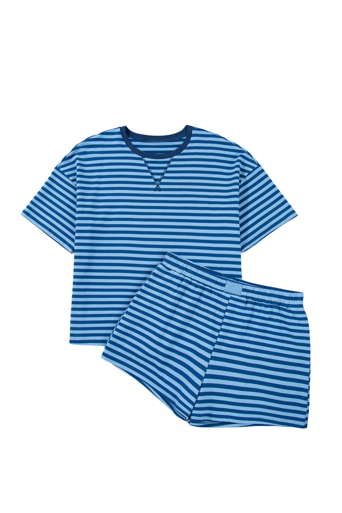 Berry Blue Two-Piece Set in Plus Size