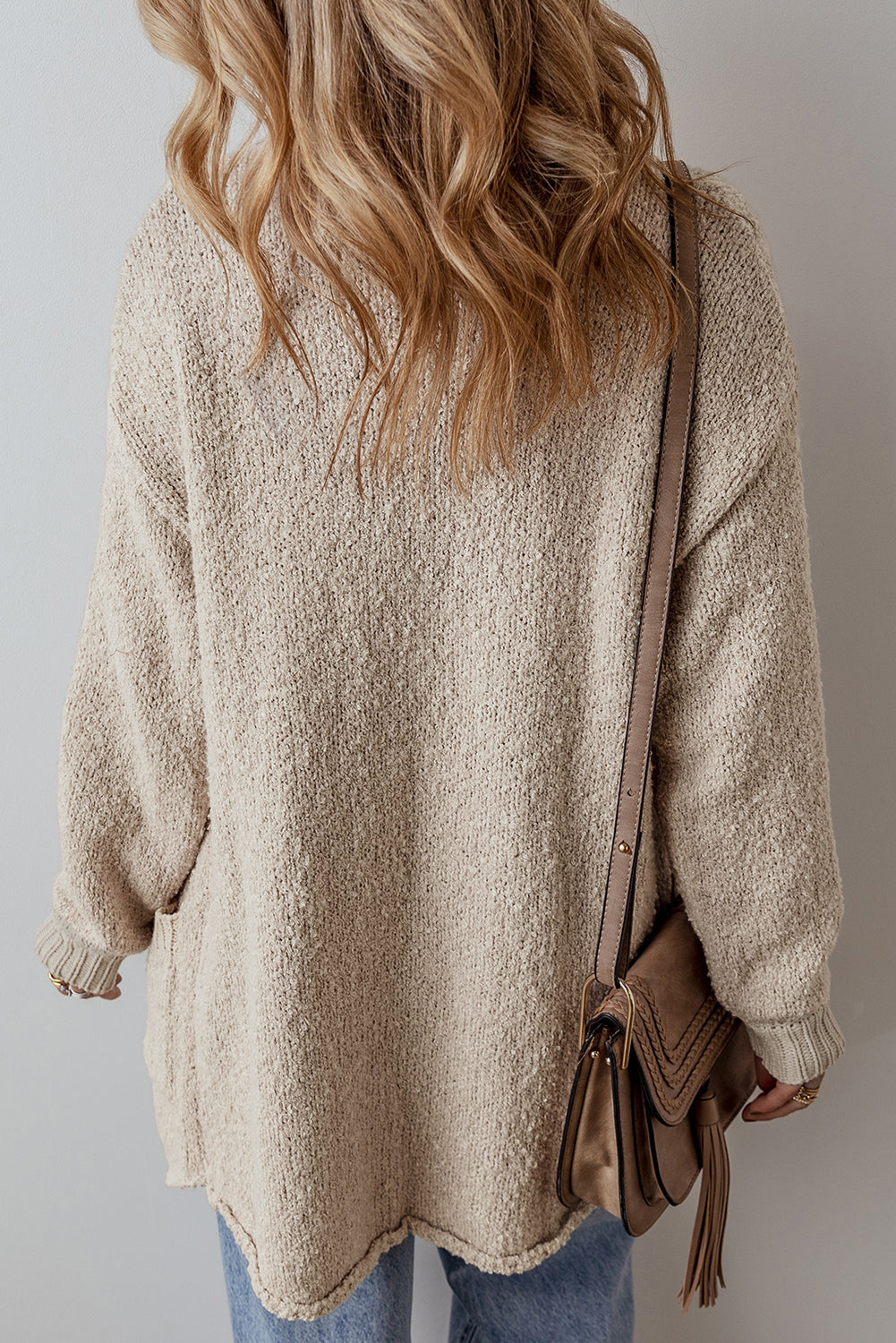 Jet Stream Collared Cardigan with Pockets
