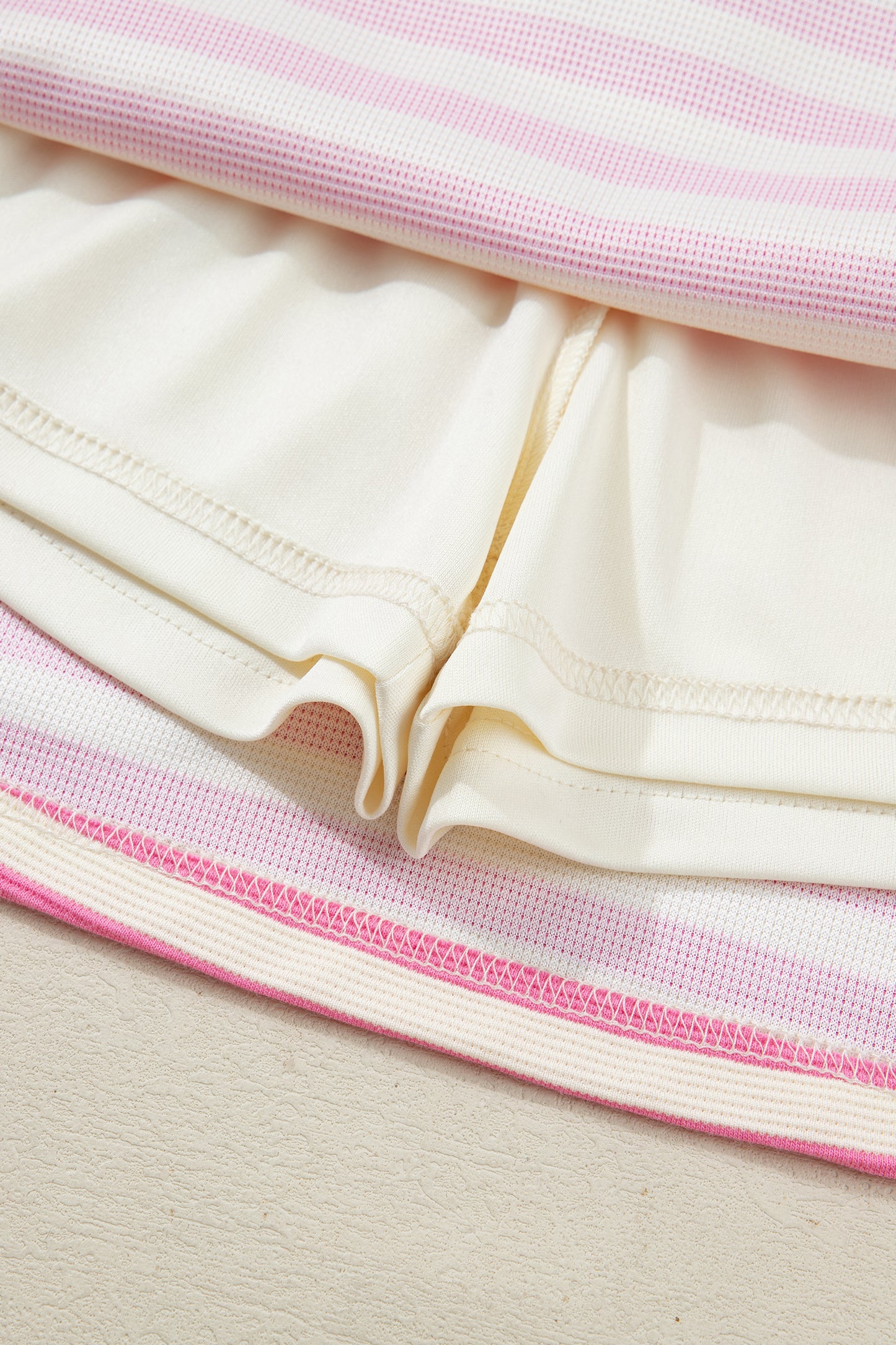 Lush Stripe 2pc Skort Set