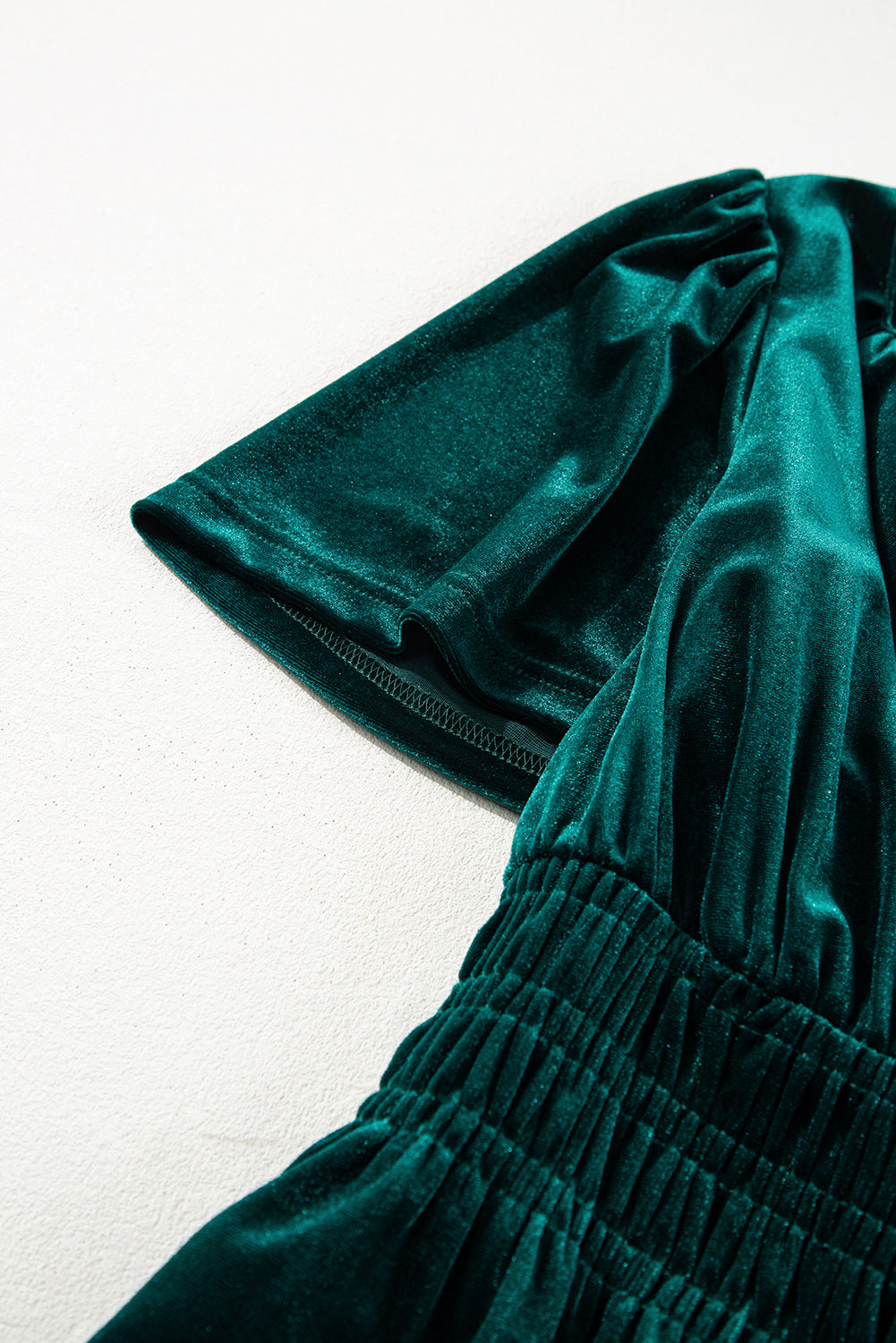 Evergreen Velvet Maxi Dress