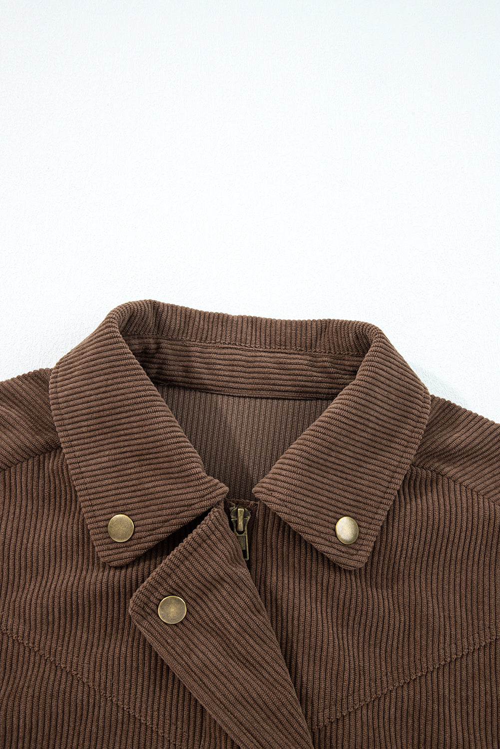 Dark Khaki Corduroy Jacket