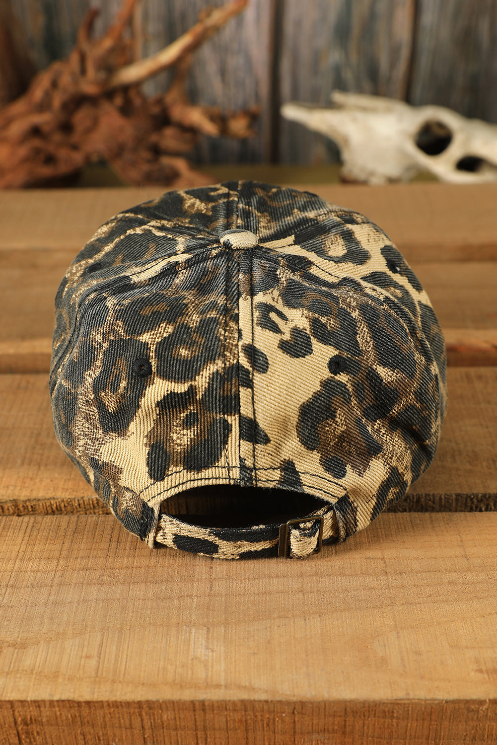 Leopard Embroidered MAMA Baseball Cap