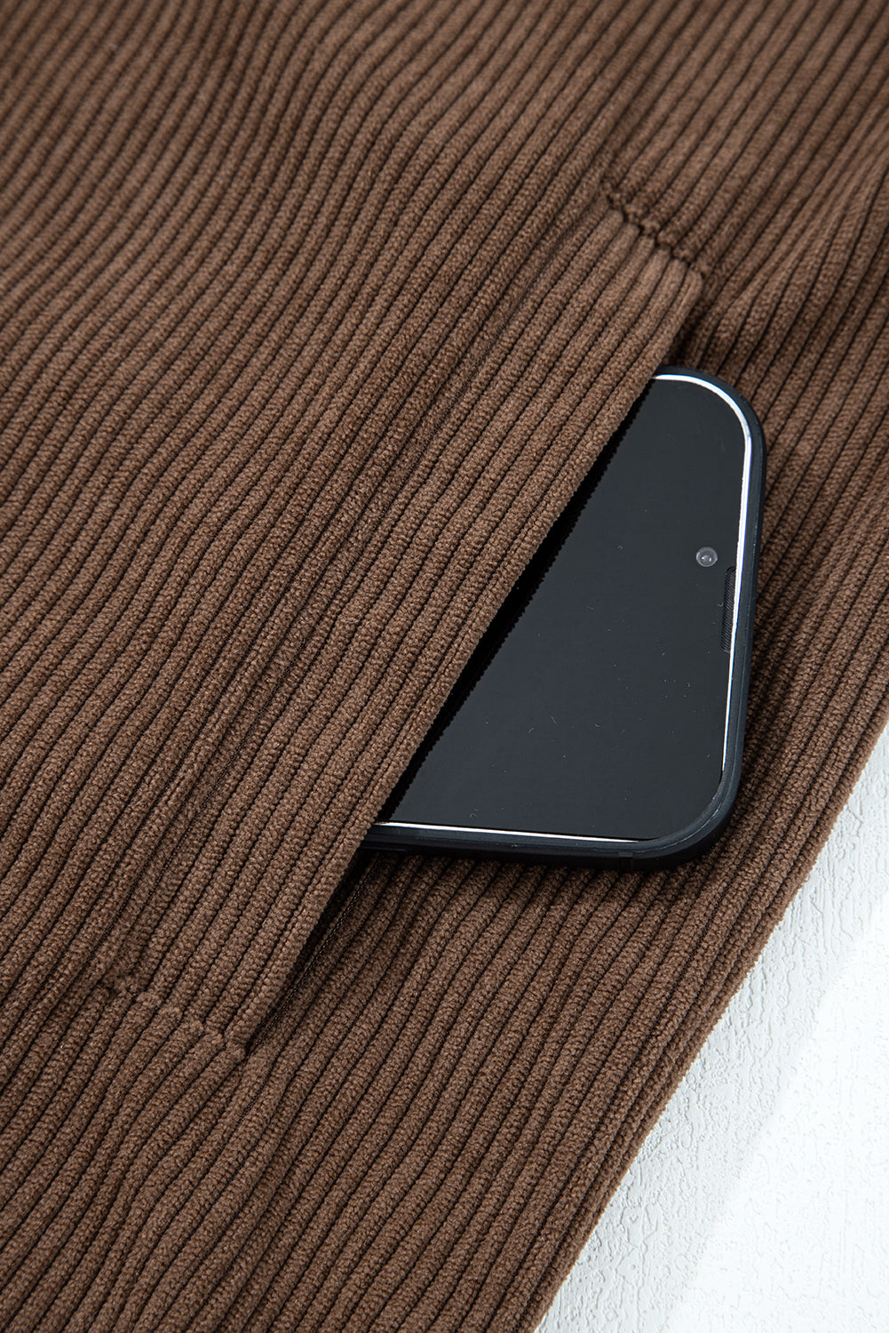 Dark Khaki Corduroy Jacket