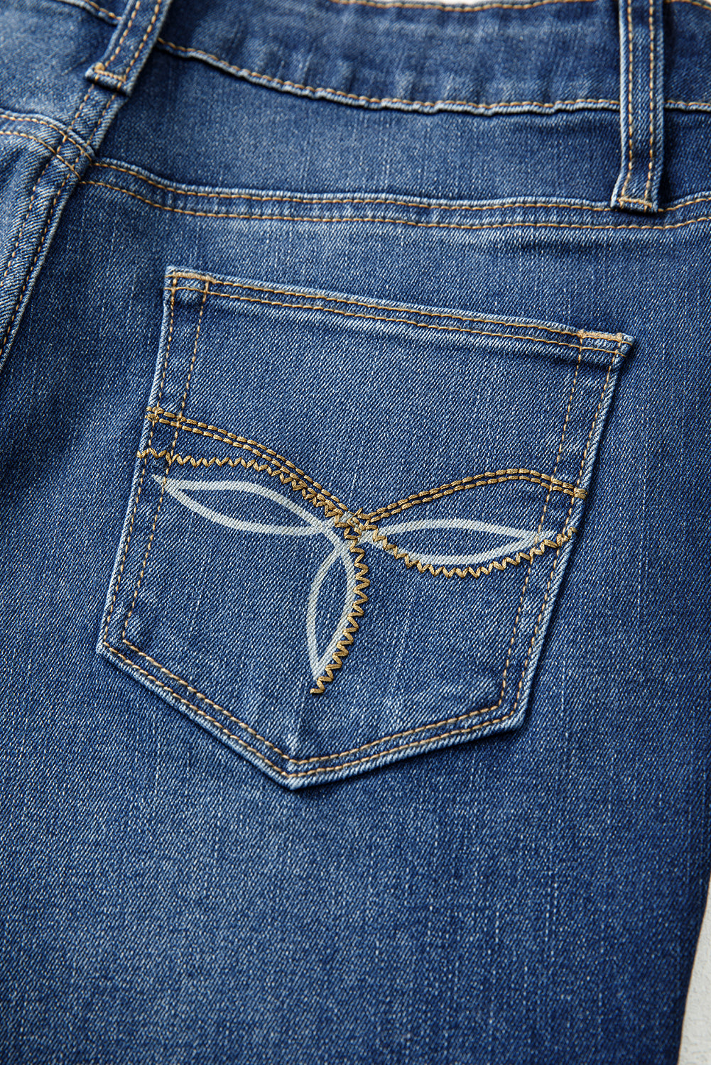 Western Stitch Pocket Bootcut Jeans