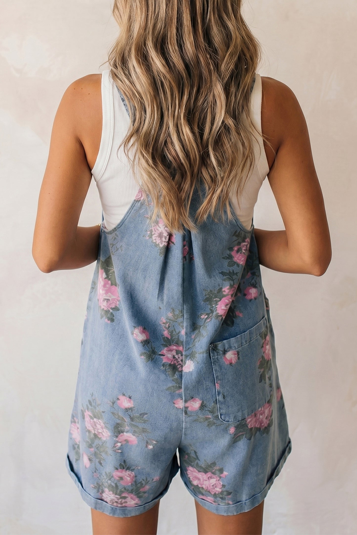 Judy Denim Shortalls