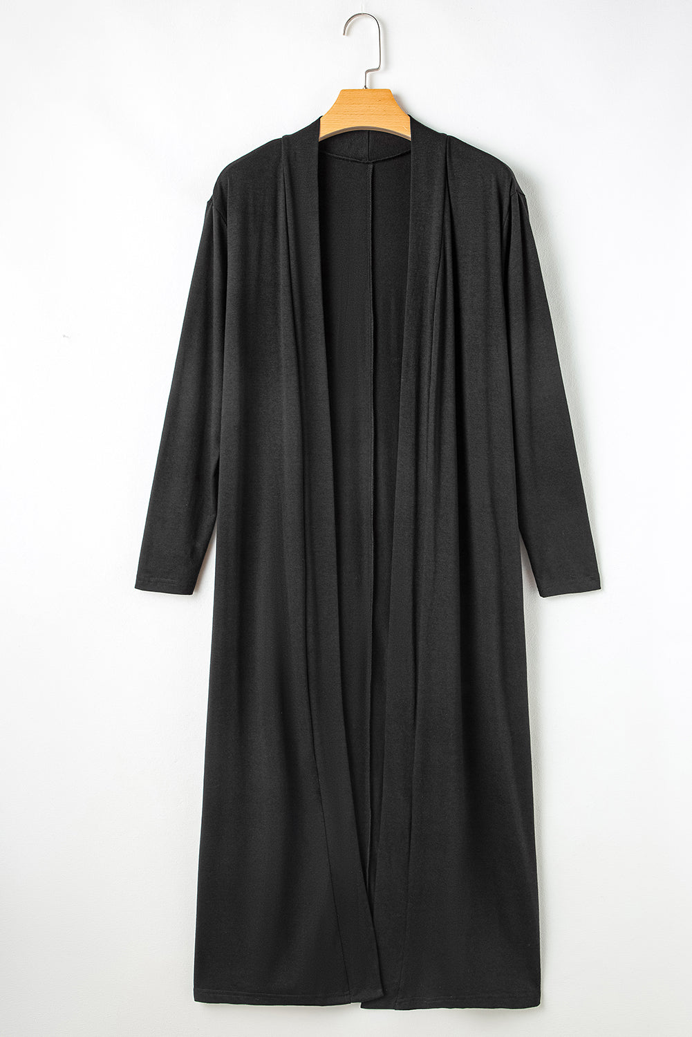 Cardigan and Pants Lounge Set in Black