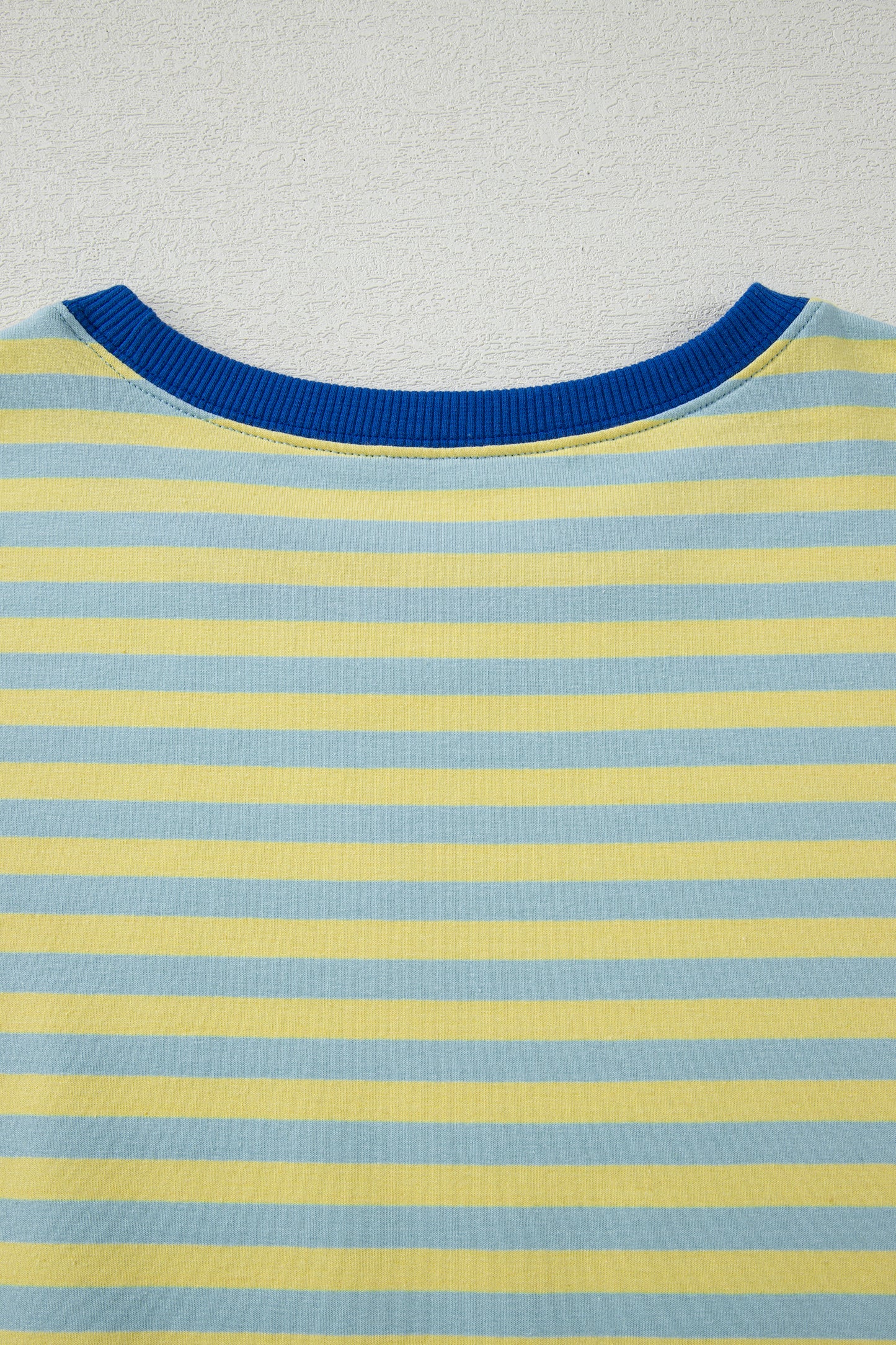 Striped Boxy Terry Shorts & Tee Set