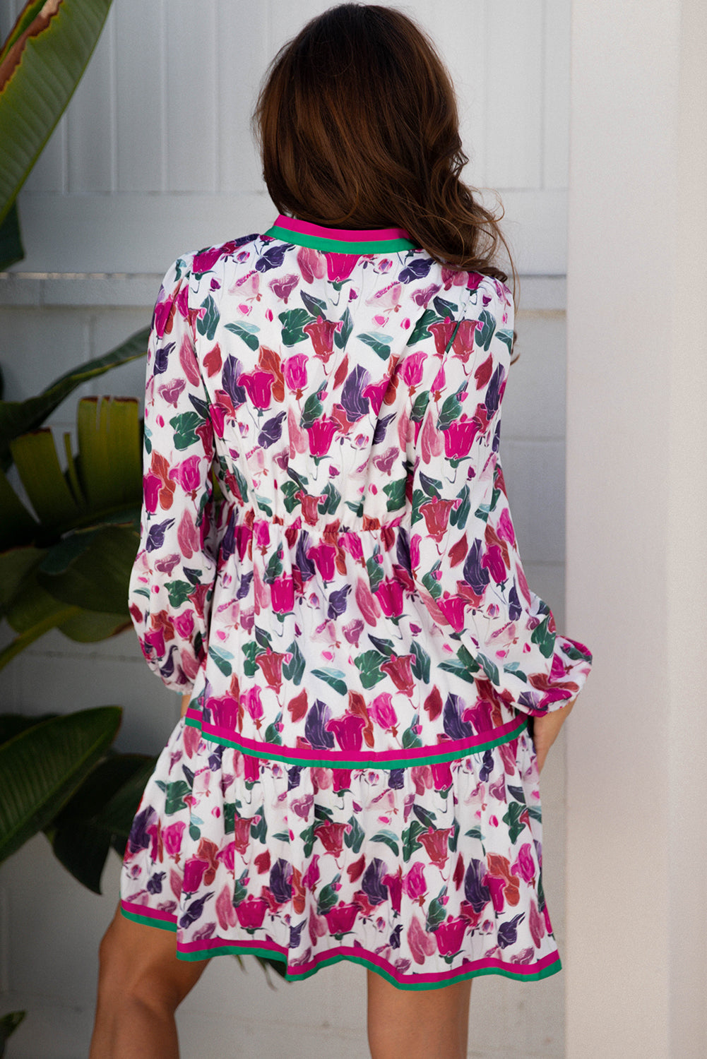 Vavoom Long Sleeve Mini Dress