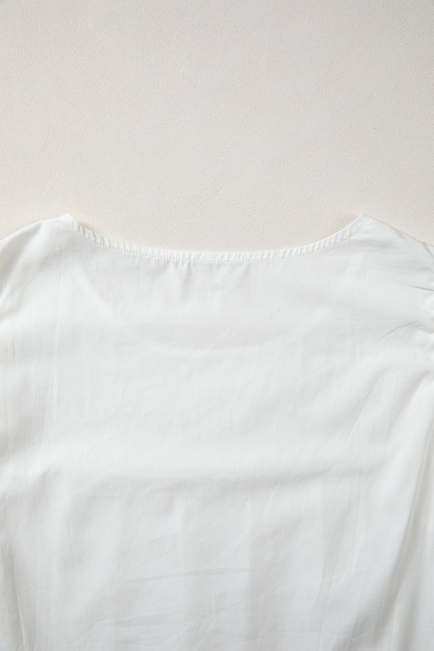 Flutter White Lace Blouse