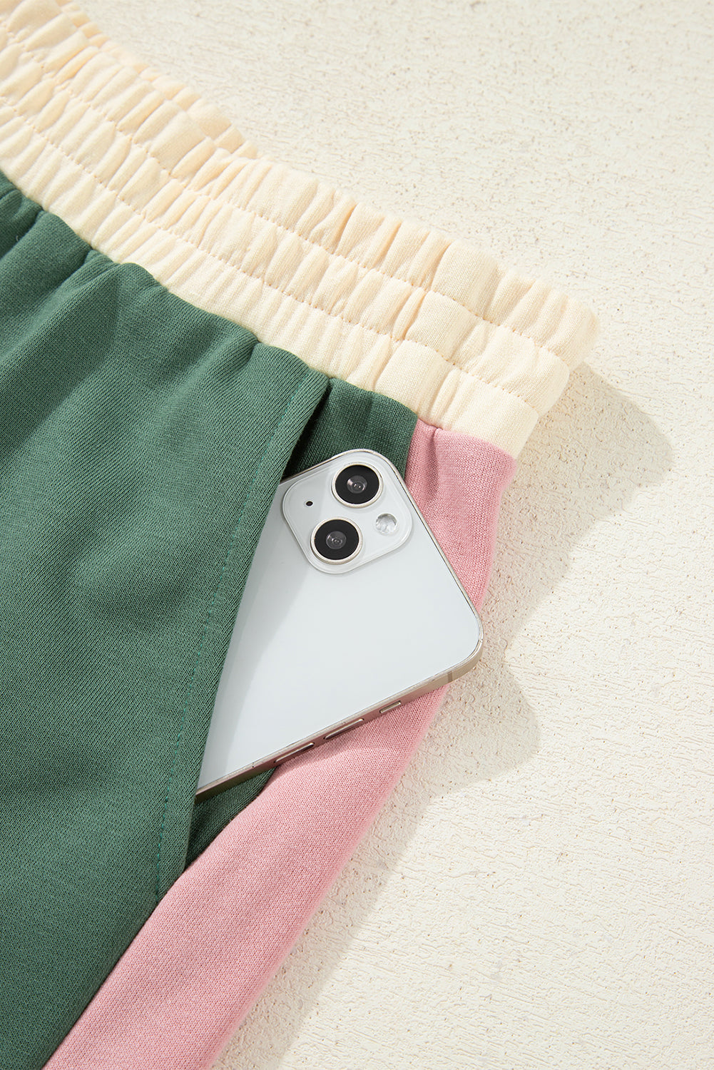 Mist Green Color Block 2pc Set