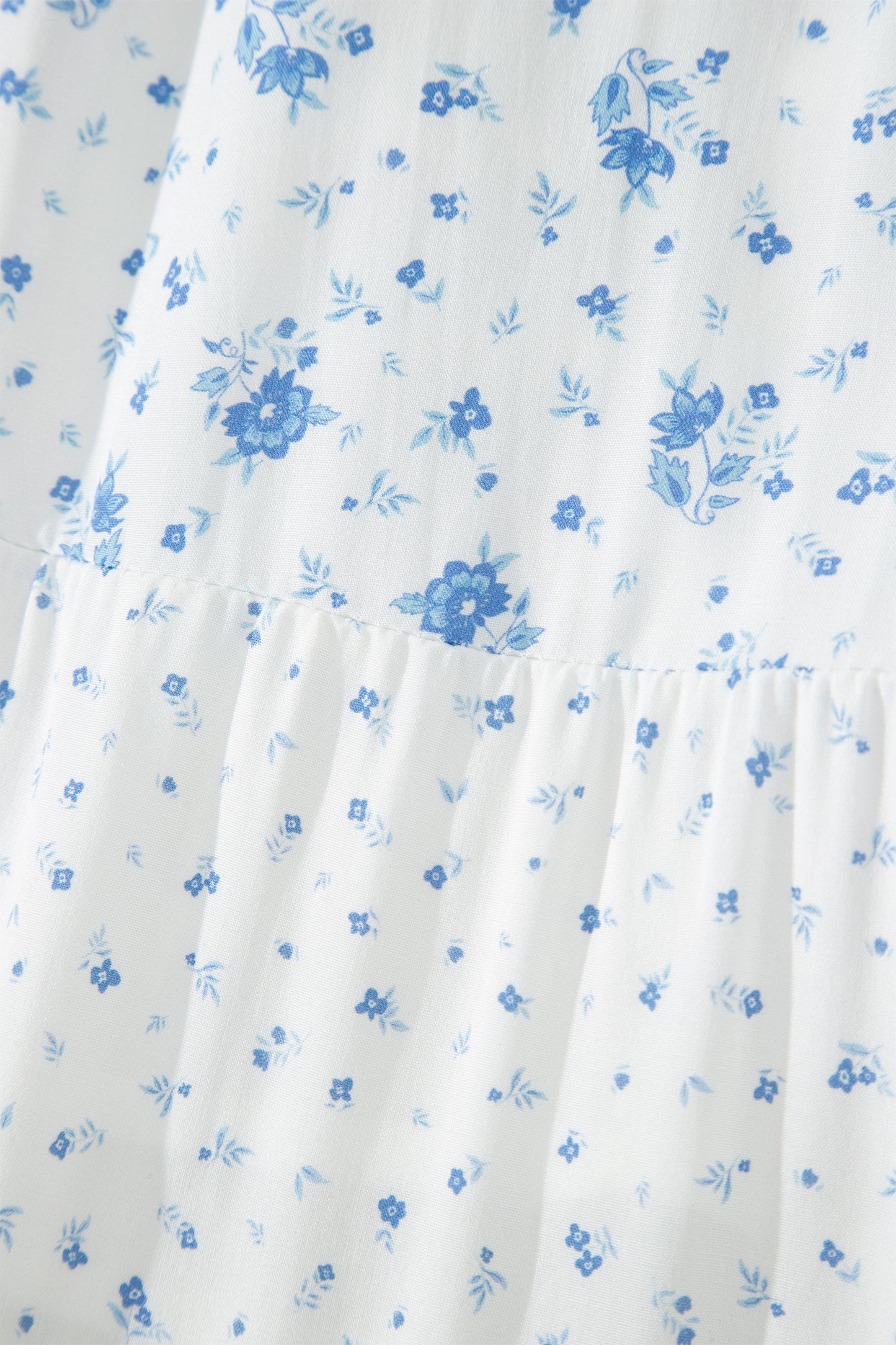 Tiny Floral Maxi Skirt
