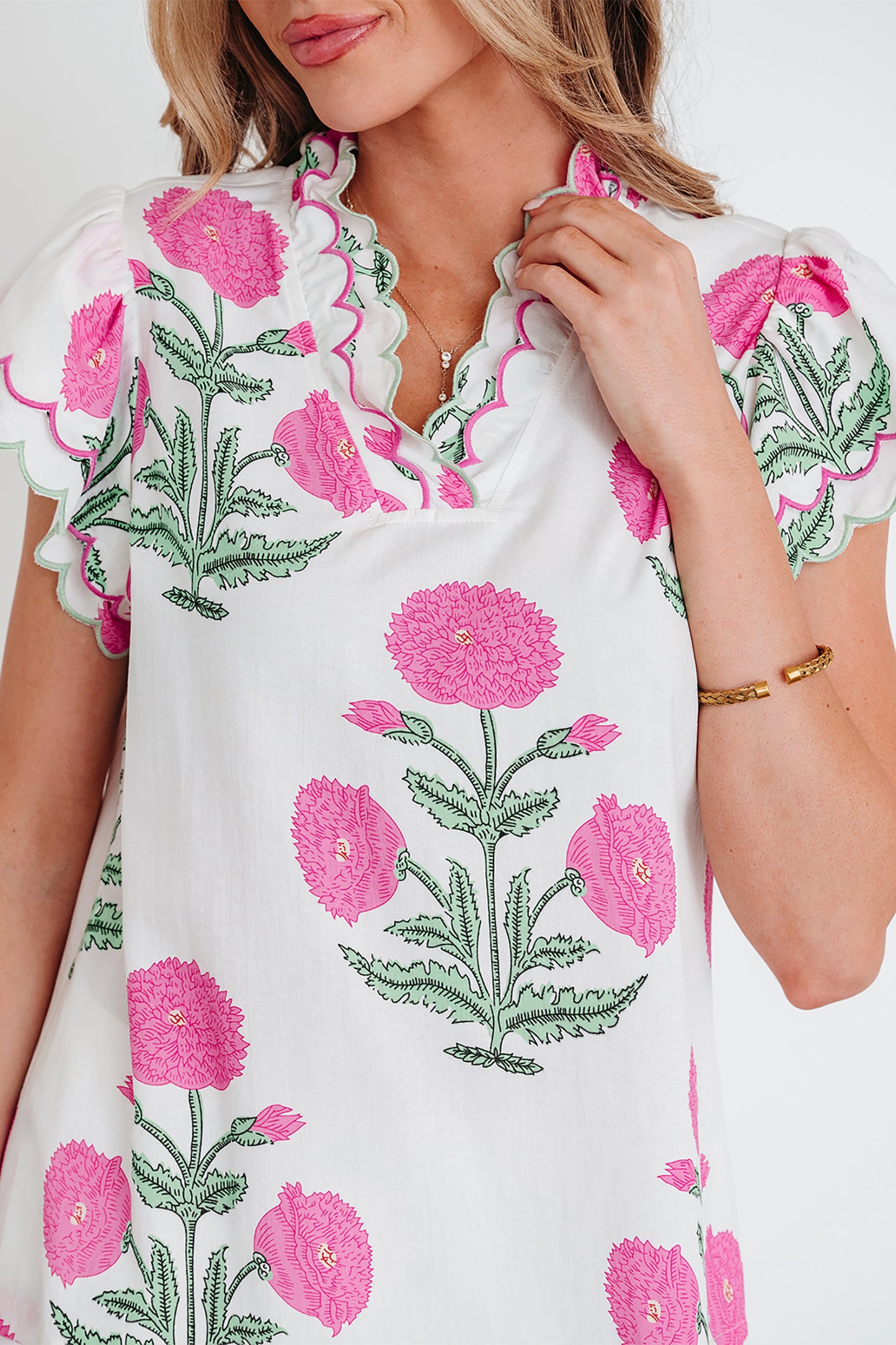 Wildflower Short Sleeve Blouse
