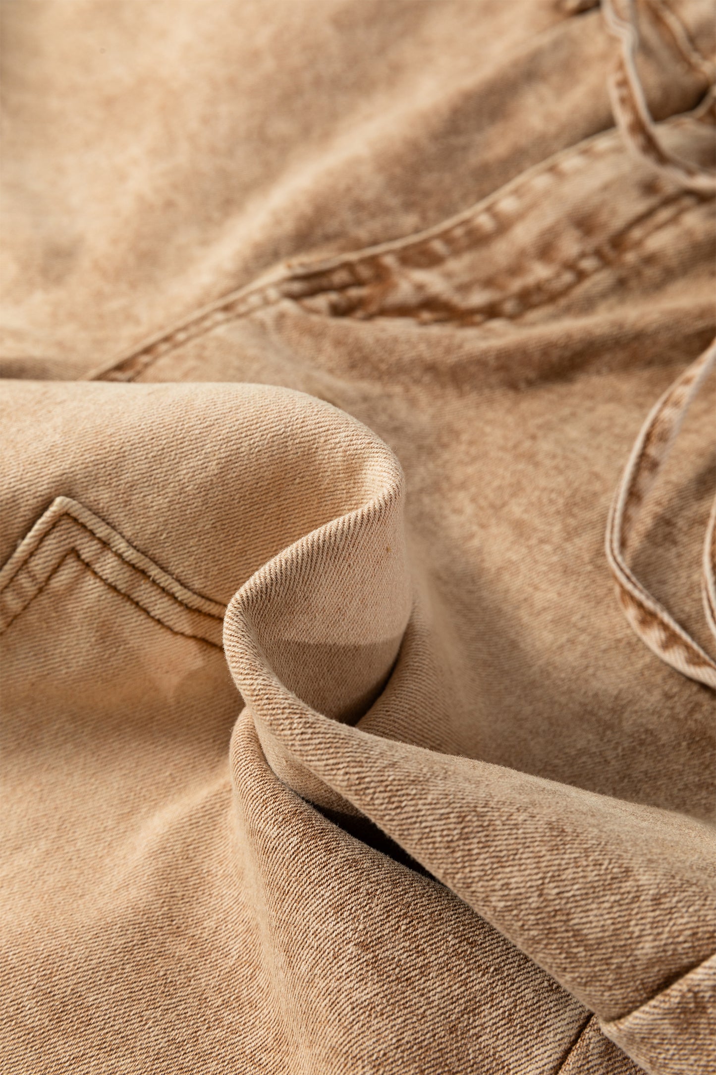 Acid Wash Barrel Jeans