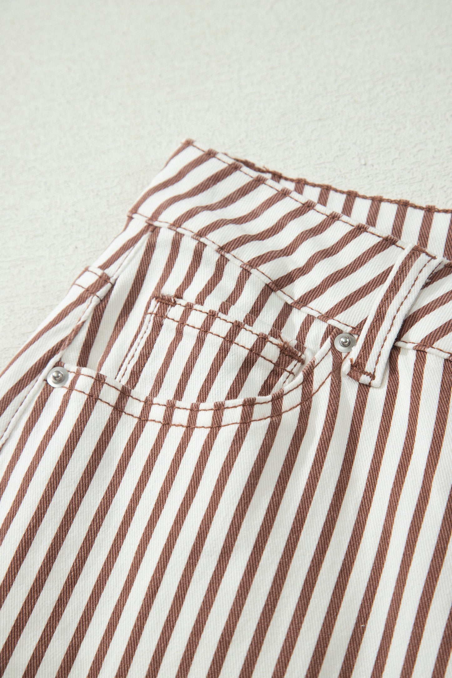 Stay Striped Barrel Jeans