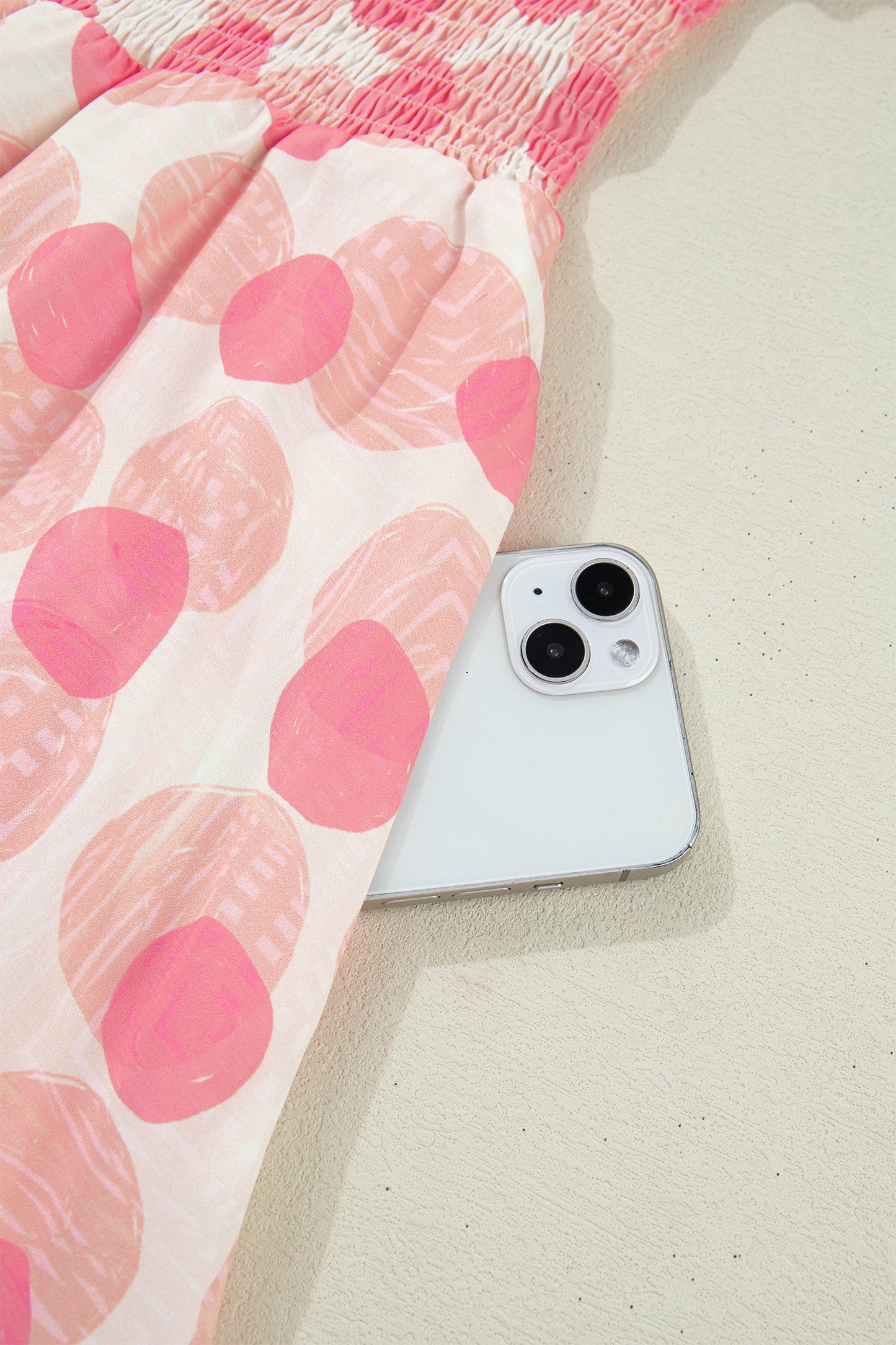 Pink Polka Zippered Dress