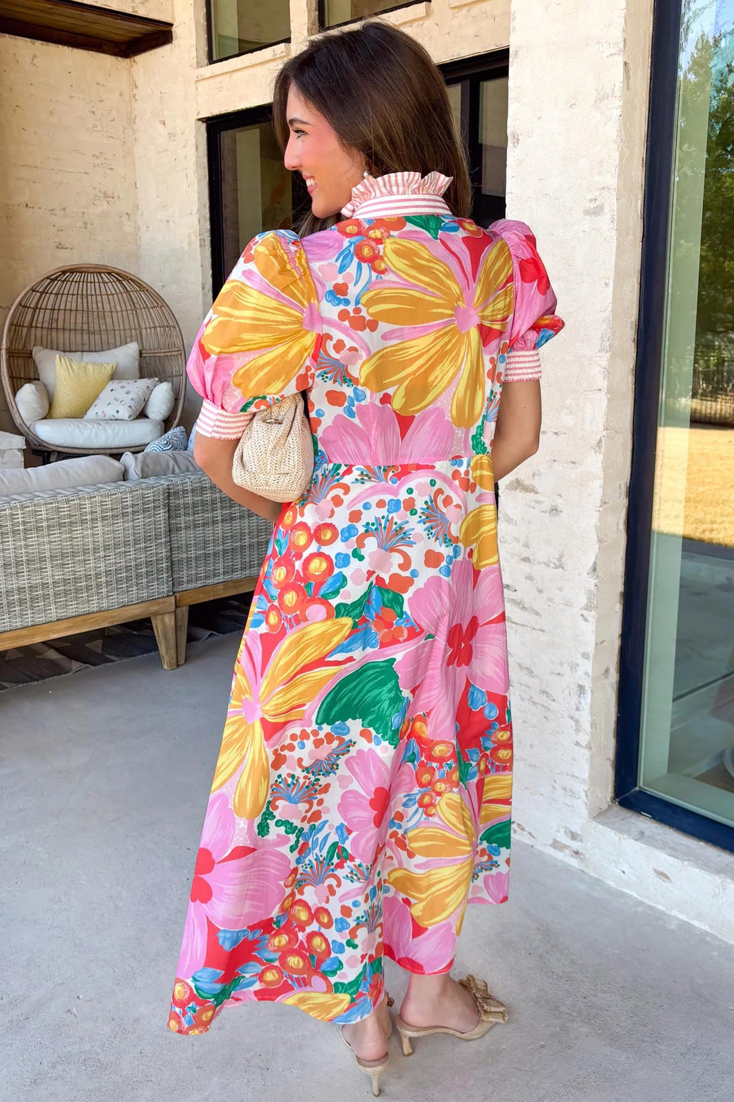 Claire Button Down Dress