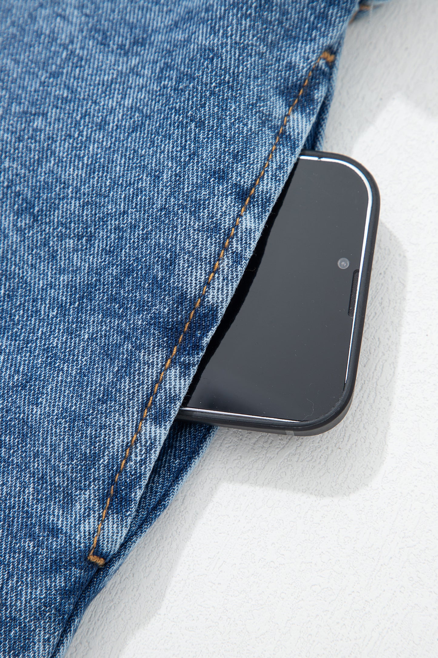 Western Button Down Denim Dress