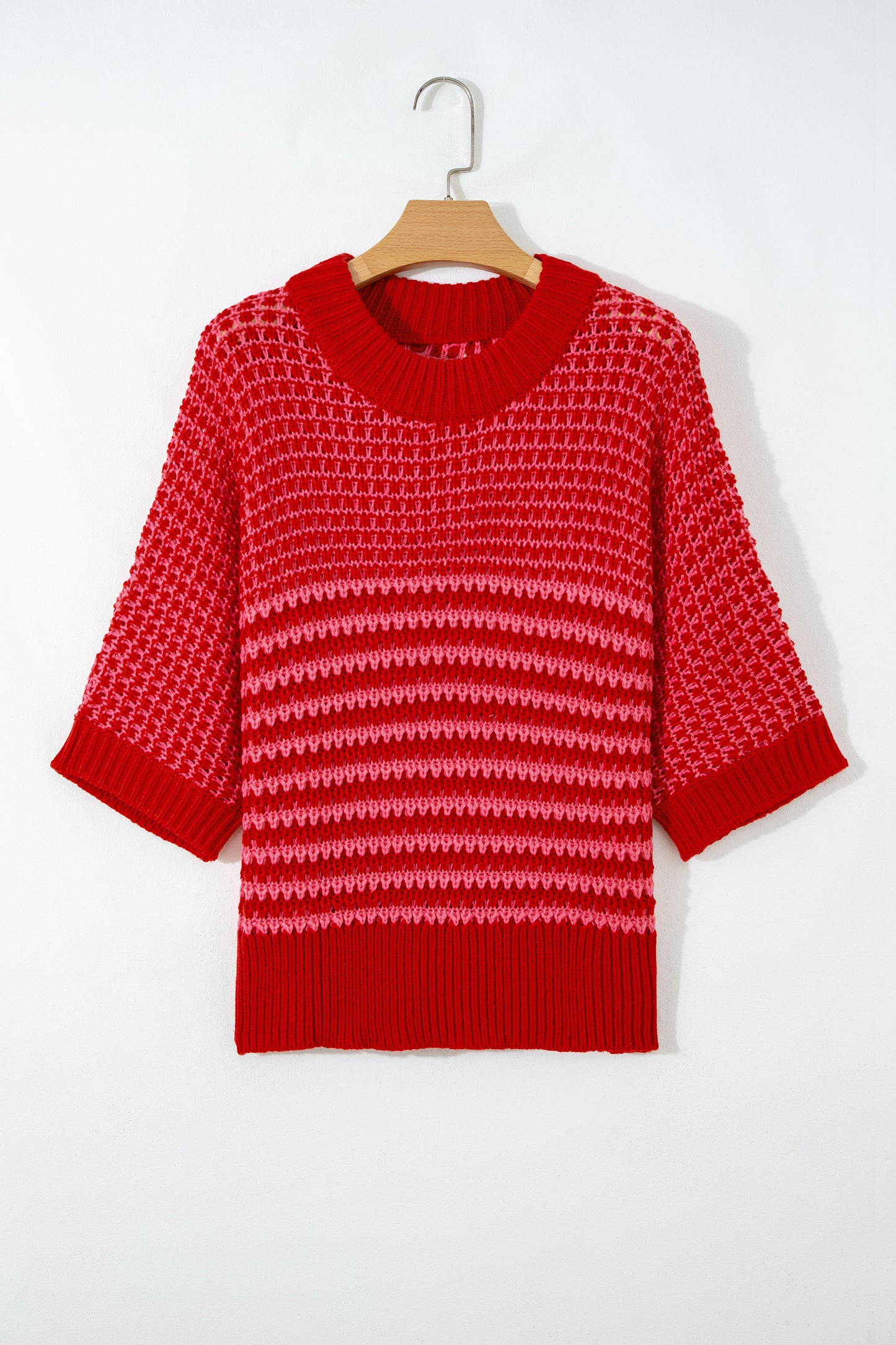 Draped Sleeve Slouchy Sweater
