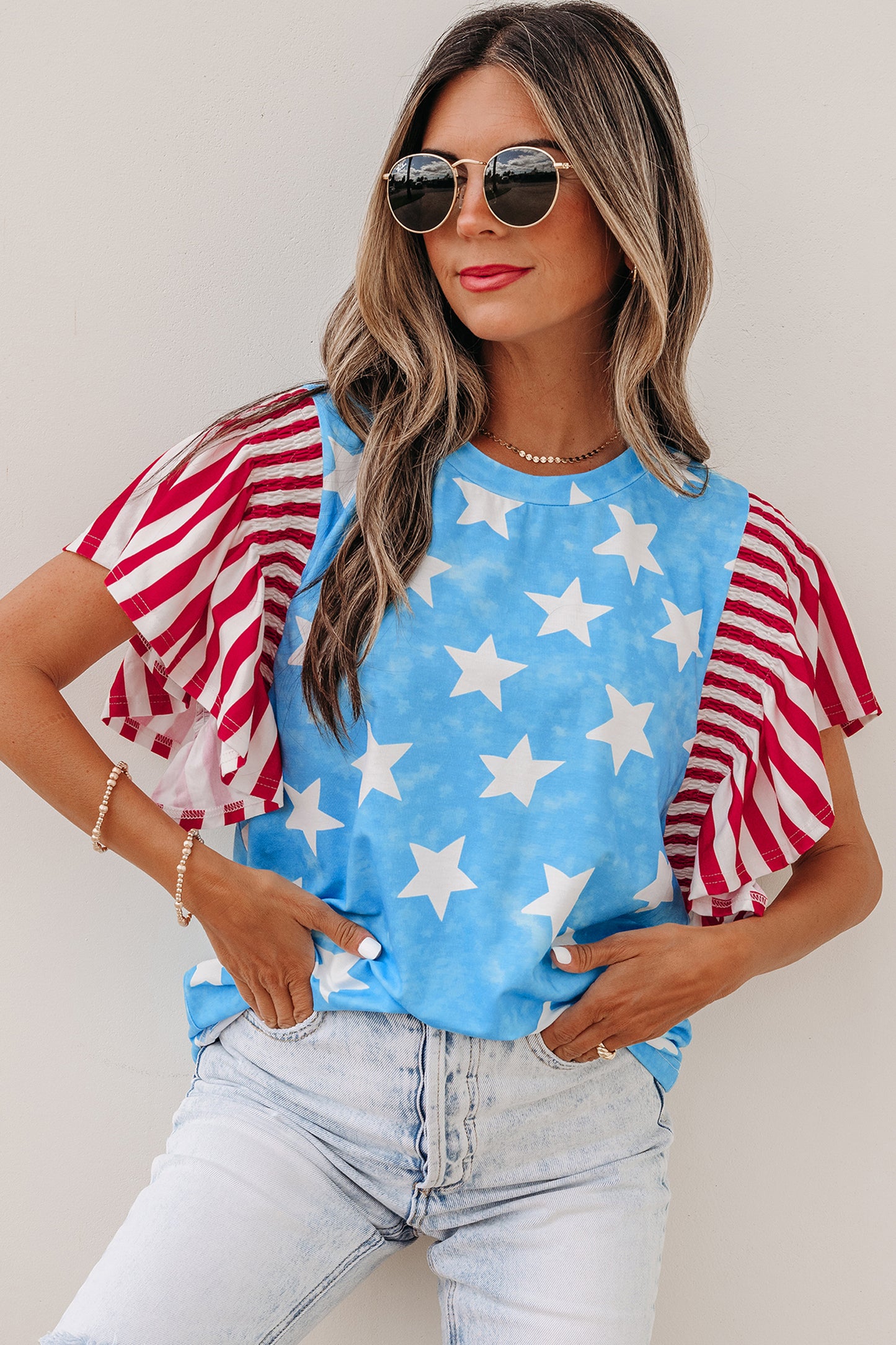 Vintage Stars and Stripes Top