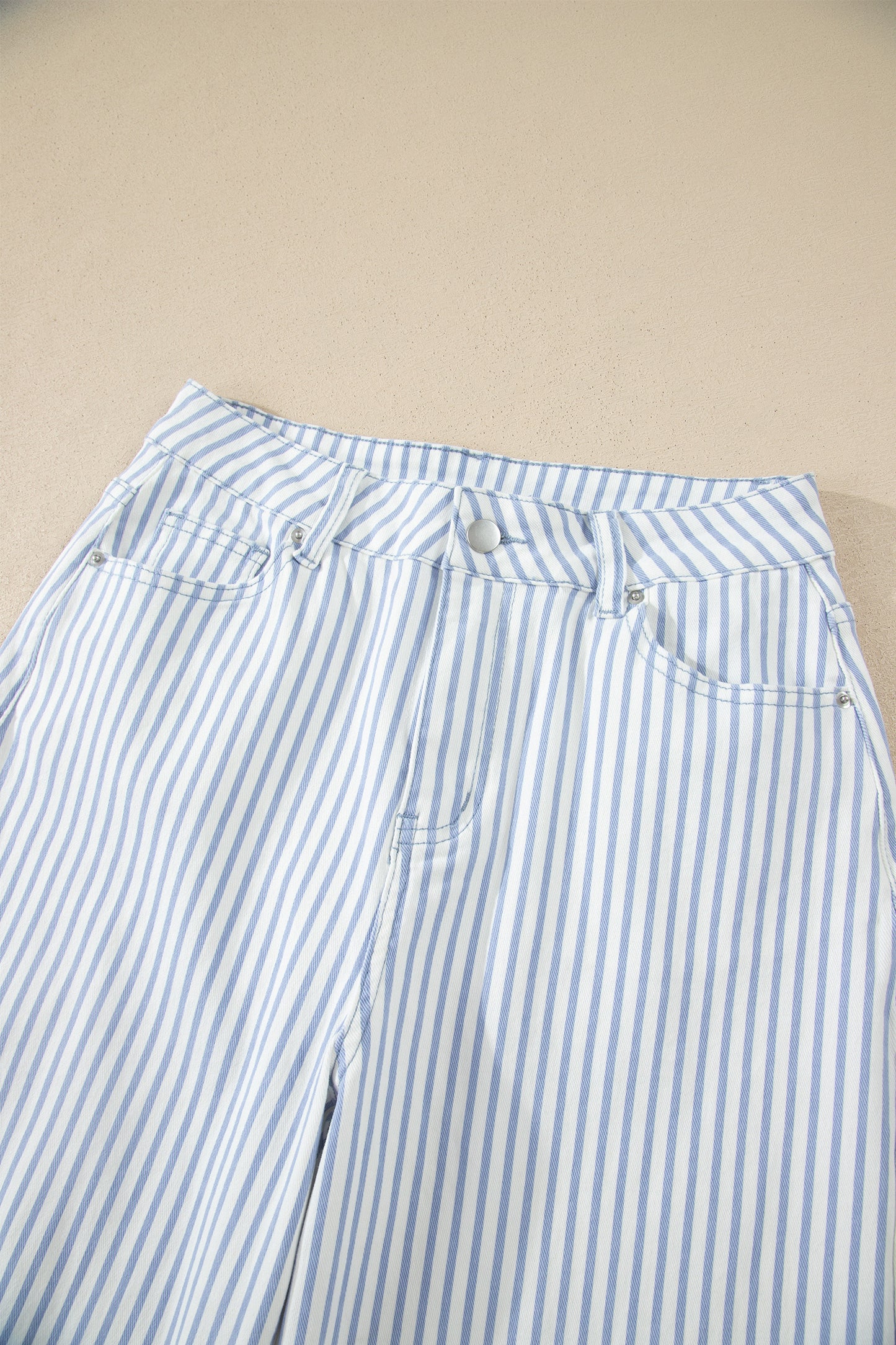 Stay Striped Barrel Jeans