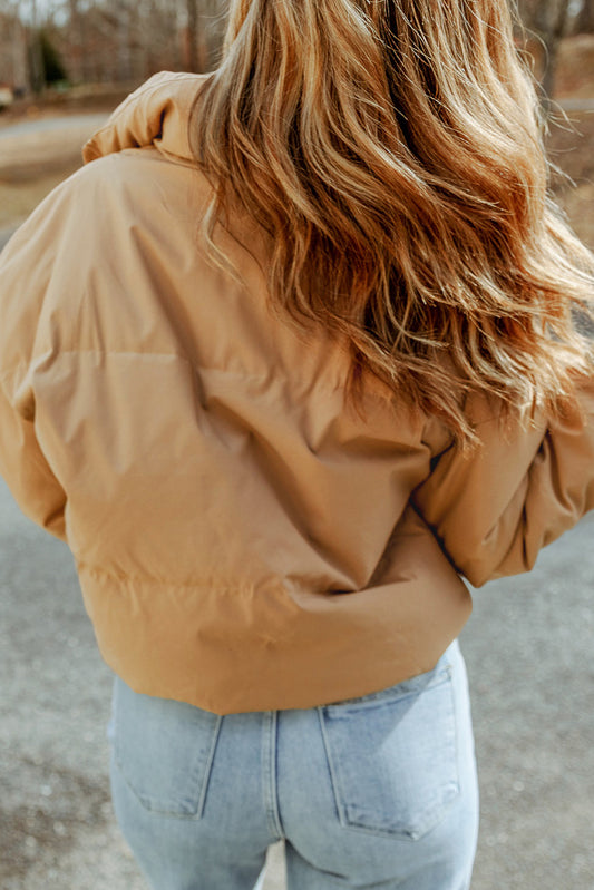 Brown Puffer Jacket