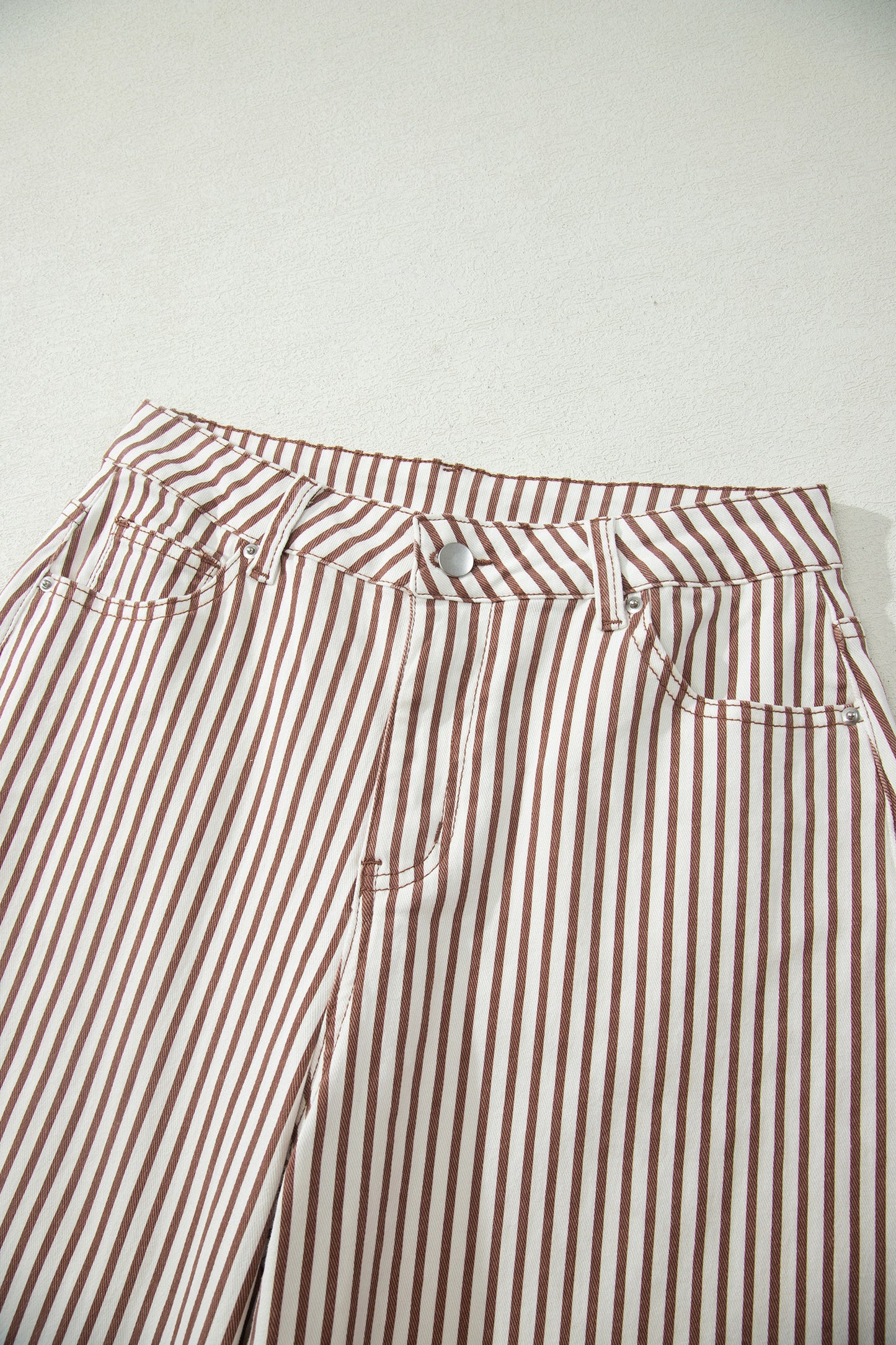 Stay Striped Barrel Jeans