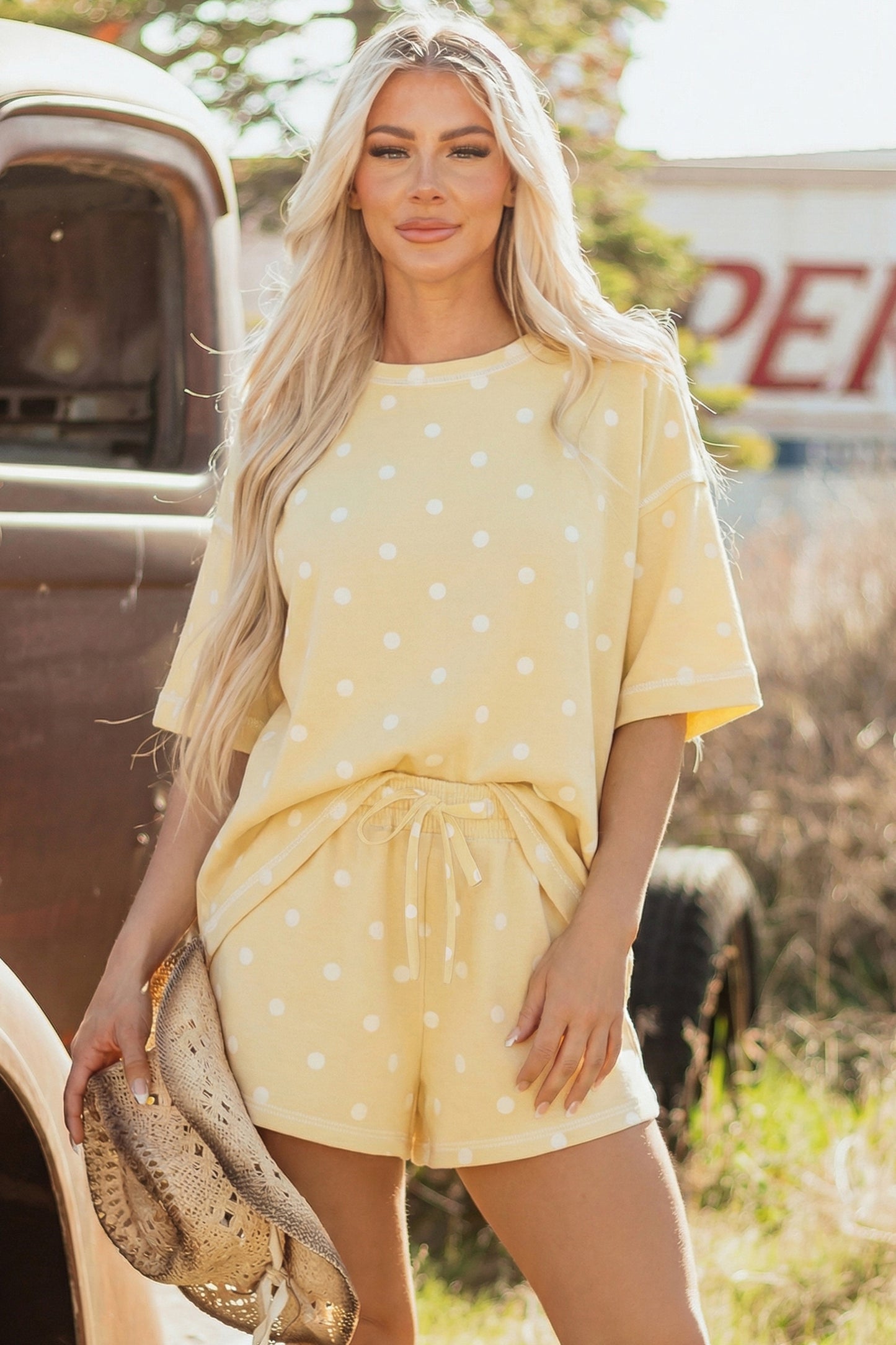 Poppy Exposed Seam 2pc Set