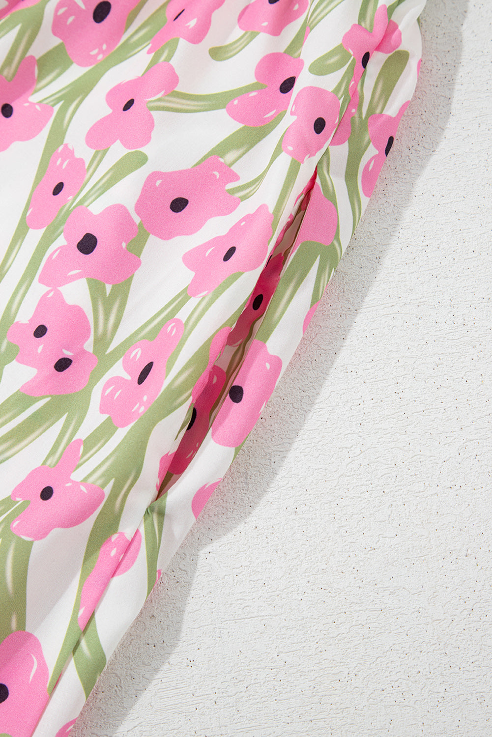 Pink Penny Ruffled Strap Maxi Dress