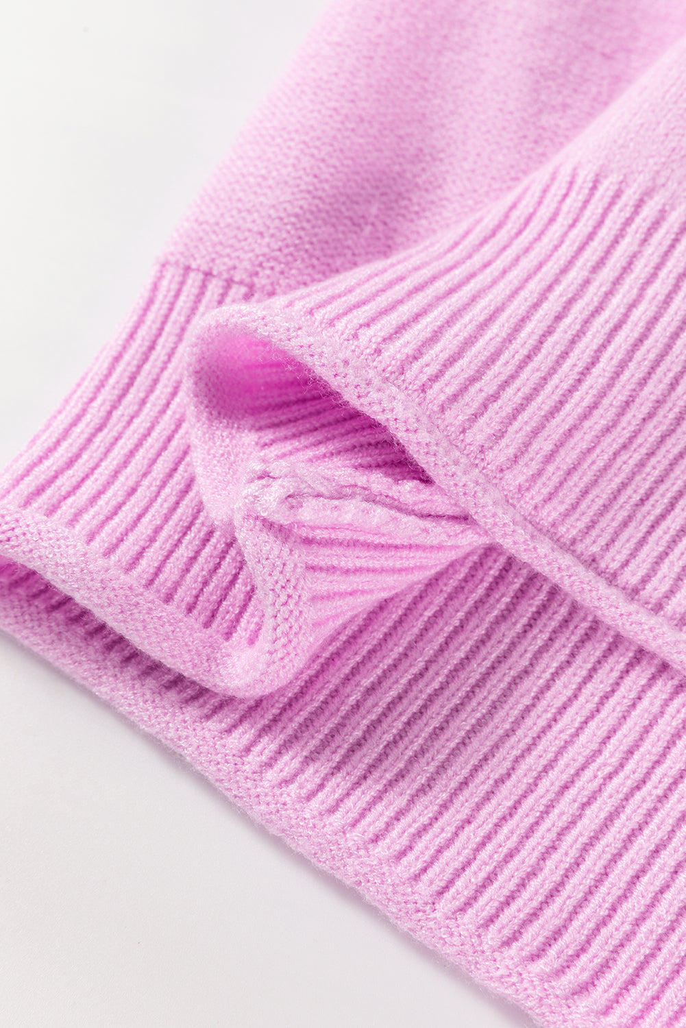 Pink Drop Shoulder Sweater