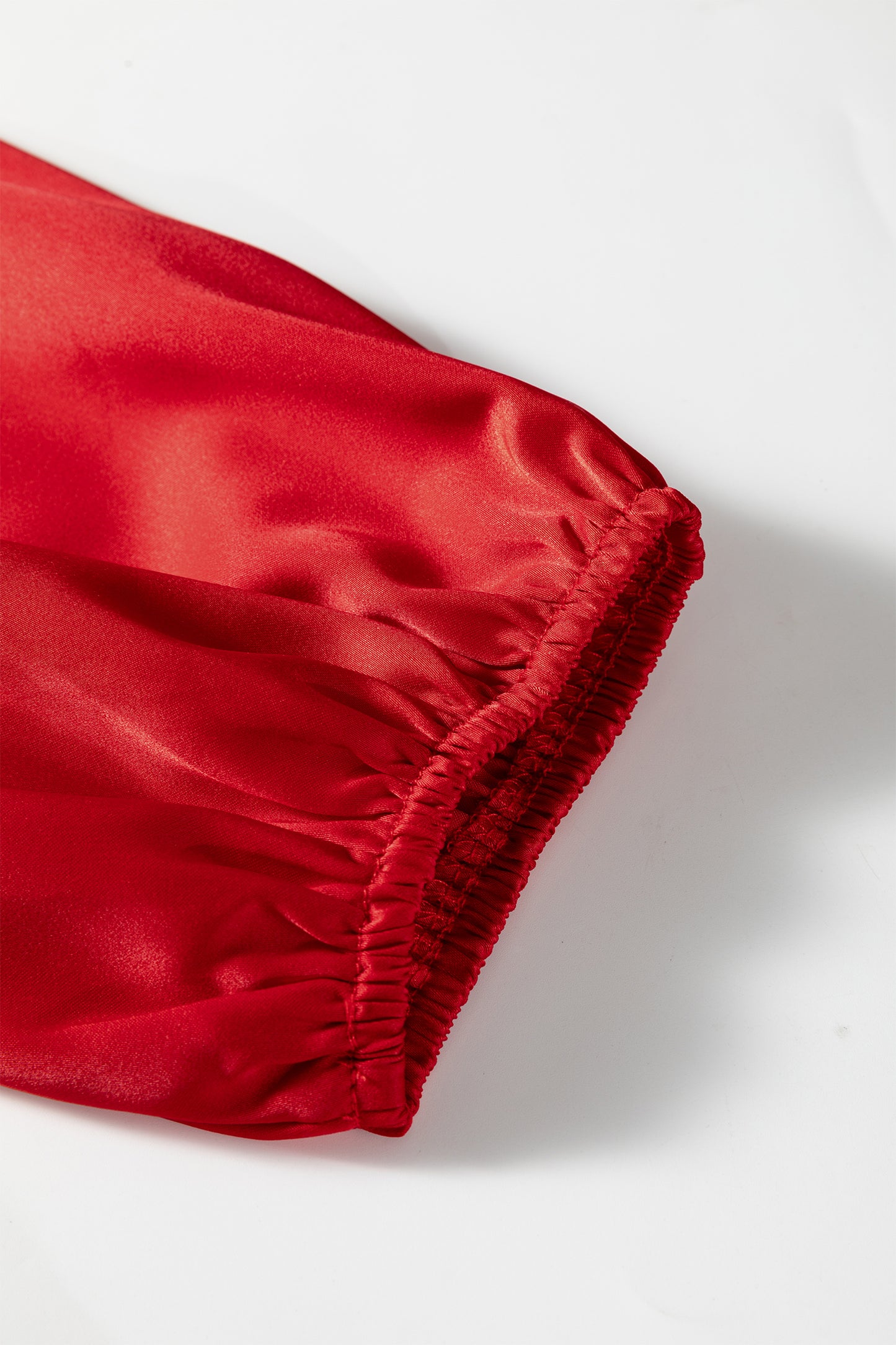 Frilly V-Neck Blouse