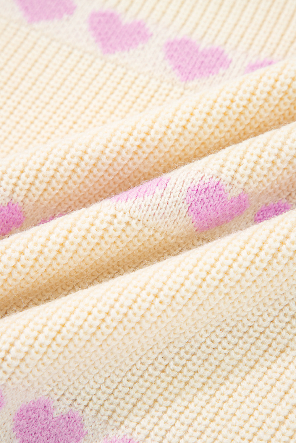 Valentine Ribbed Knit Sweater