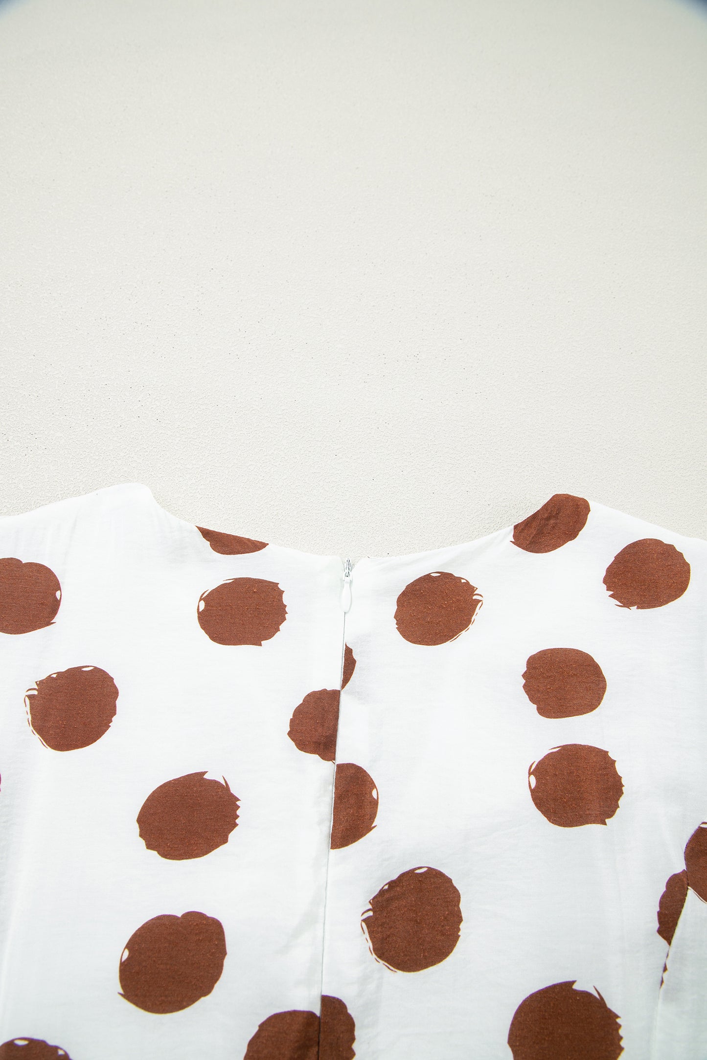Polka Dot Tie Waist Midi Dress