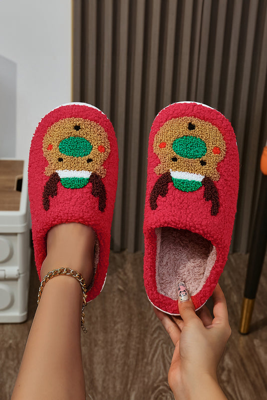Reindeer Plush Slippers
