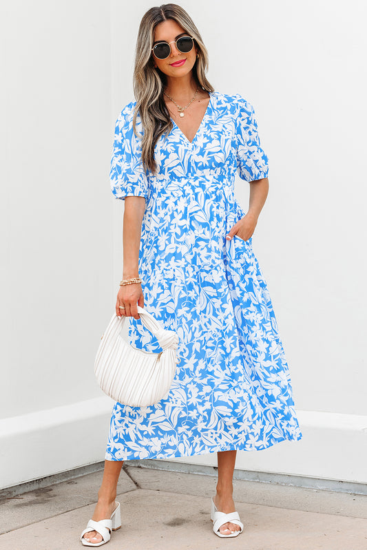 Adeline Flowy Long Dress