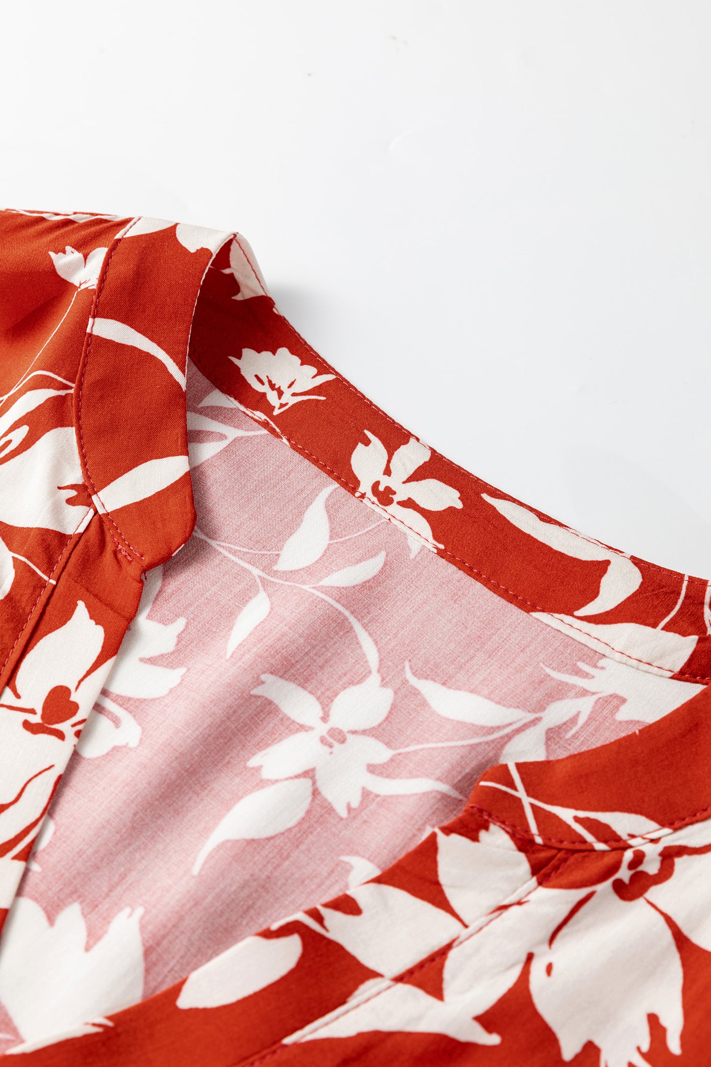 Boho Floral Print Mini Dress