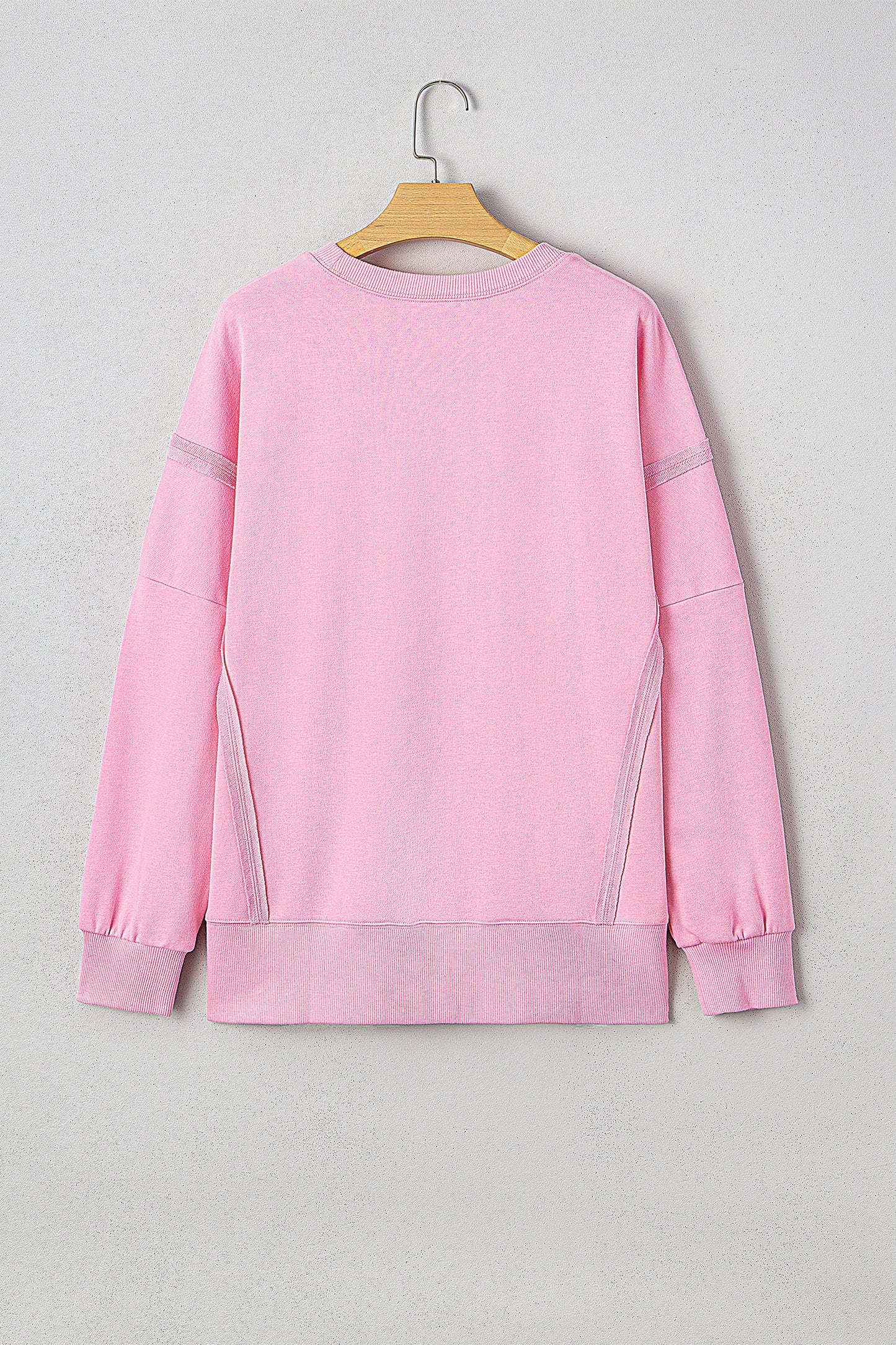Sequined XOXO and Bow Detail Sweatshirt