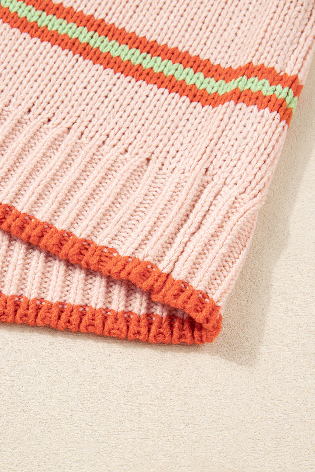 Multicolor Oversize Cardigan