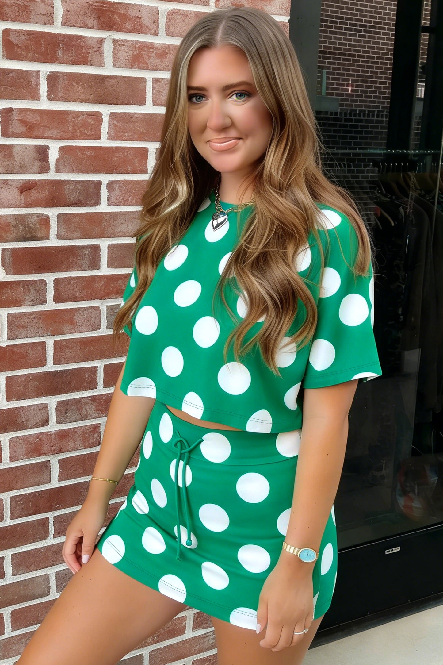 Gianna 2pc Skort Set