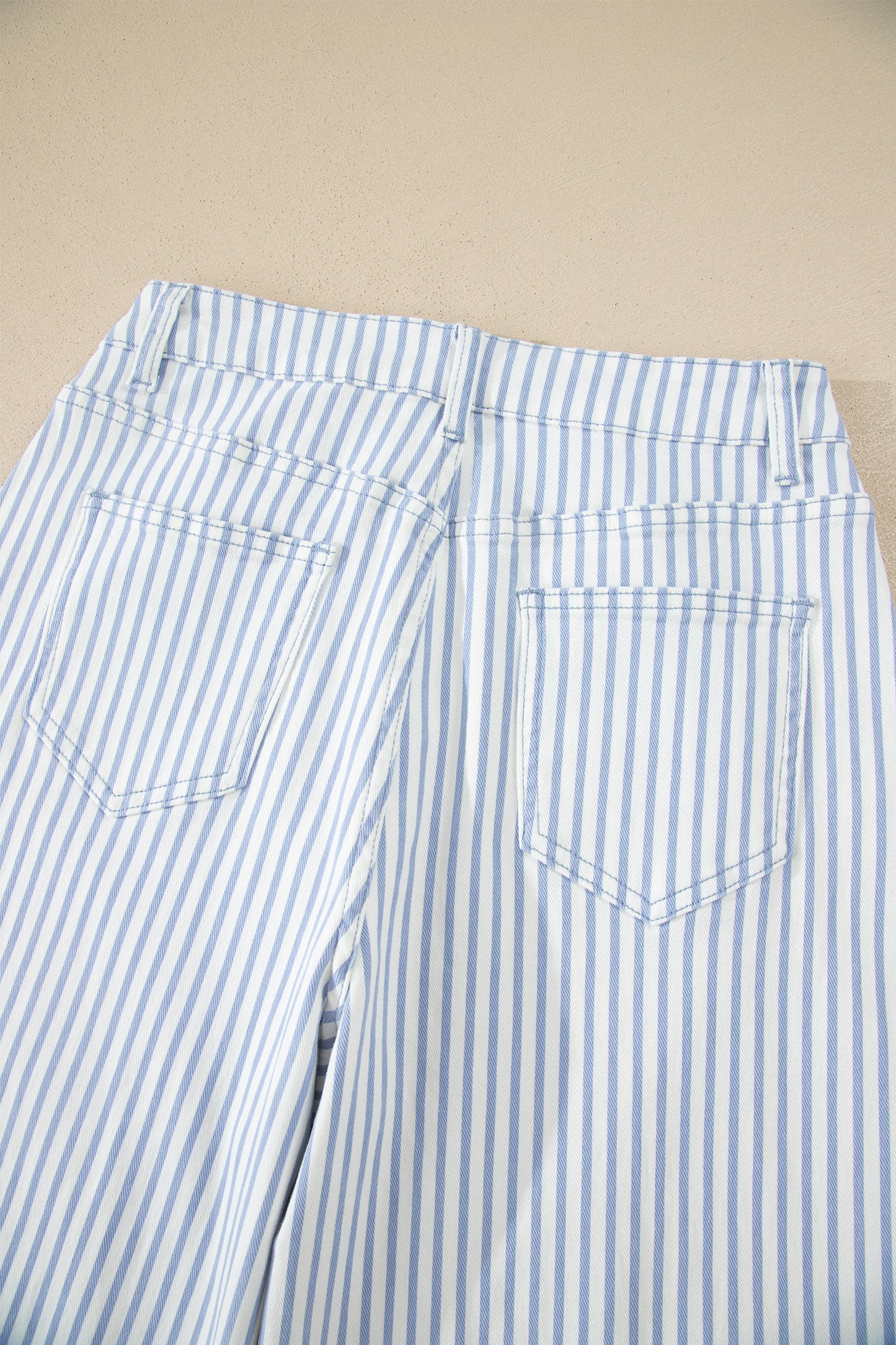 Stay Striped Barrel Jeans
