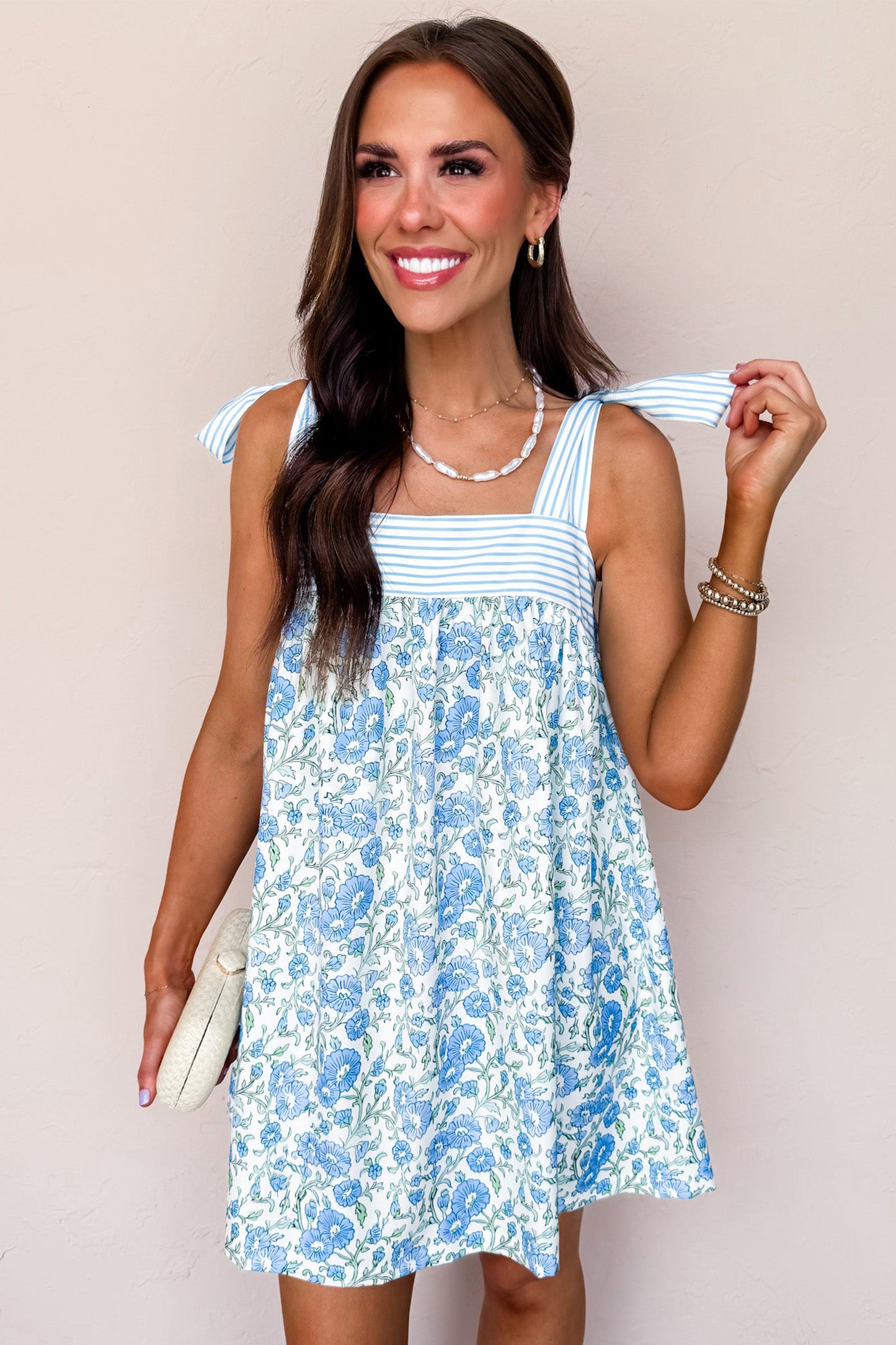 Meg Floral Mini Dress